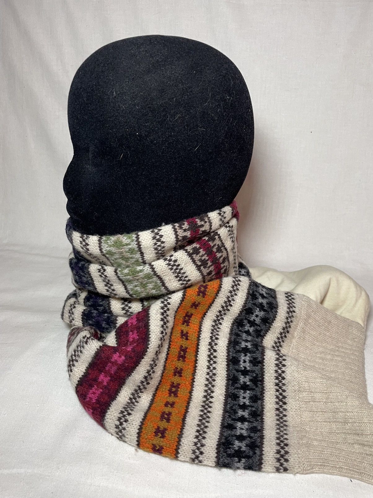 Paul Smith Paul Smith wool stripped scarf Size ONE SIZE - 9 Thumbnail
