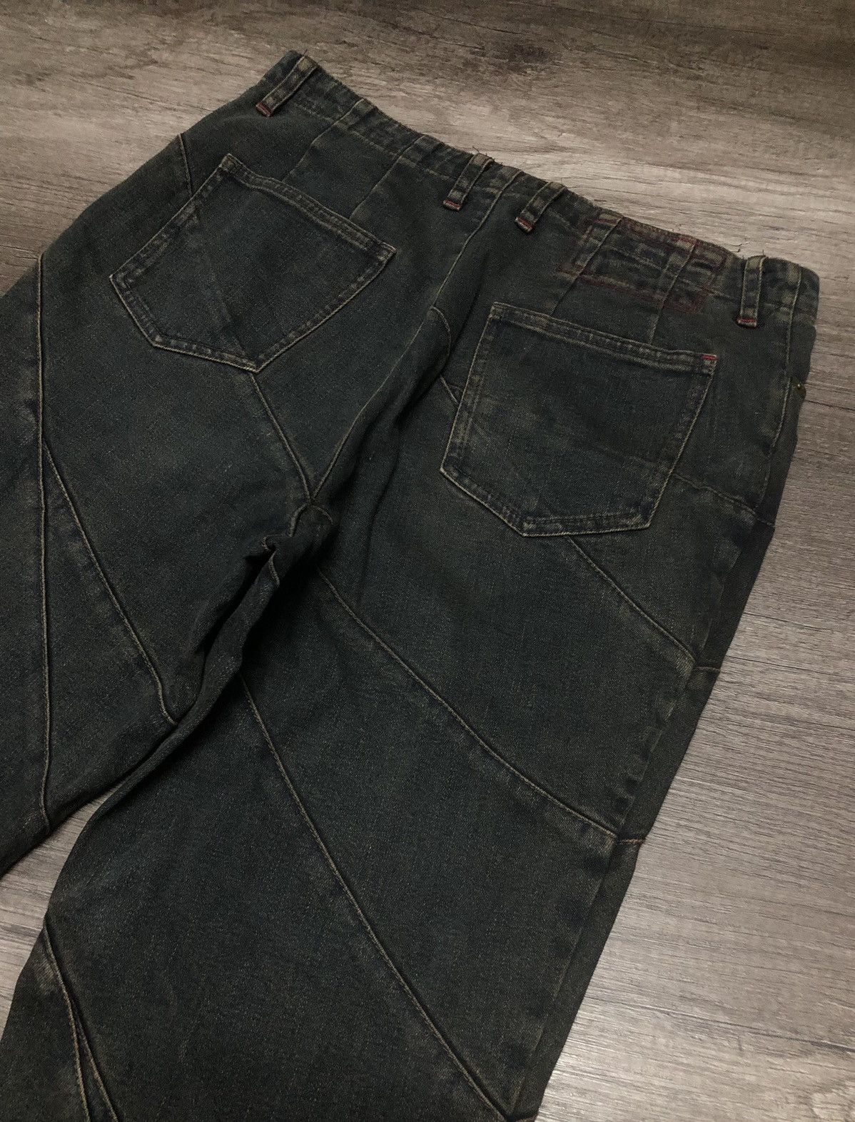 If Six Was Nine × Japanese Brand × Le Grande Bleu (L.G.B.) VINTAGE VIVA PRESTO HAGI FLARED DESIGN HYSTERIC GLAMOUR Size 30" / US 8 / IT 44 - 10 Thumbnail