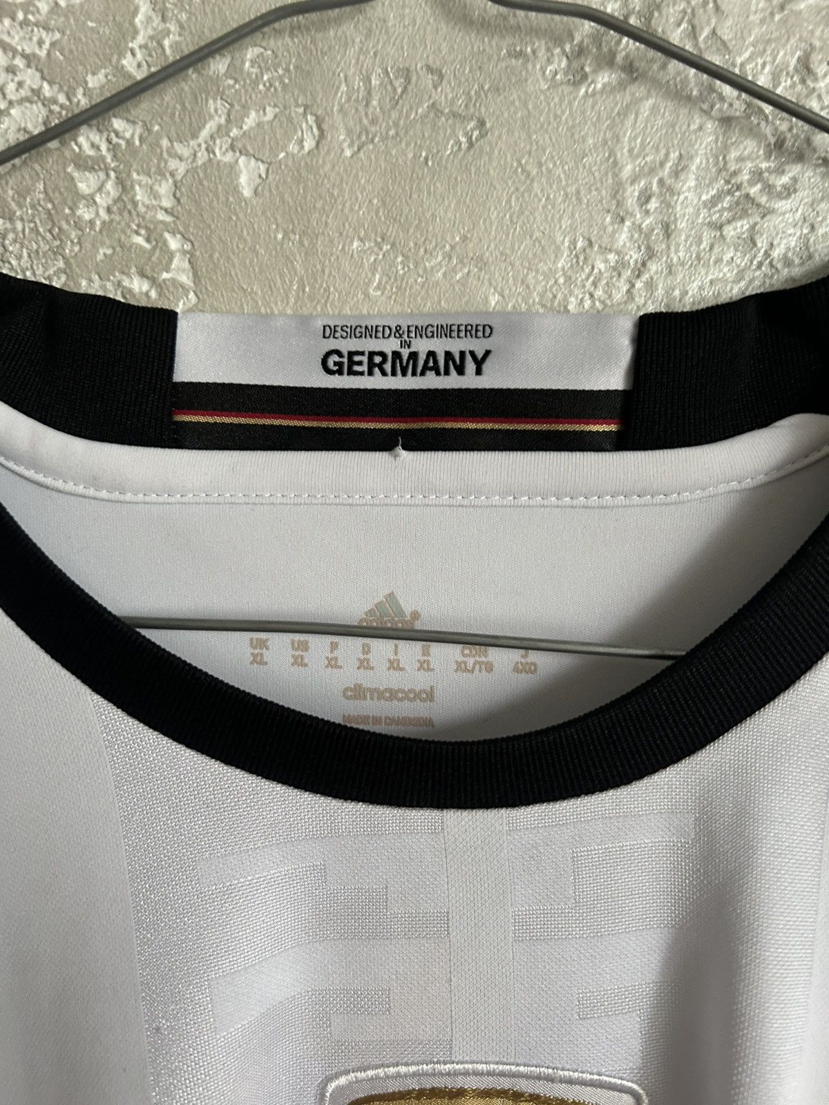Adidas Adidas Vintage Germany Football Jersey 2015/16 Size US XL / EU 56 / 4 - 11 Thumbnail