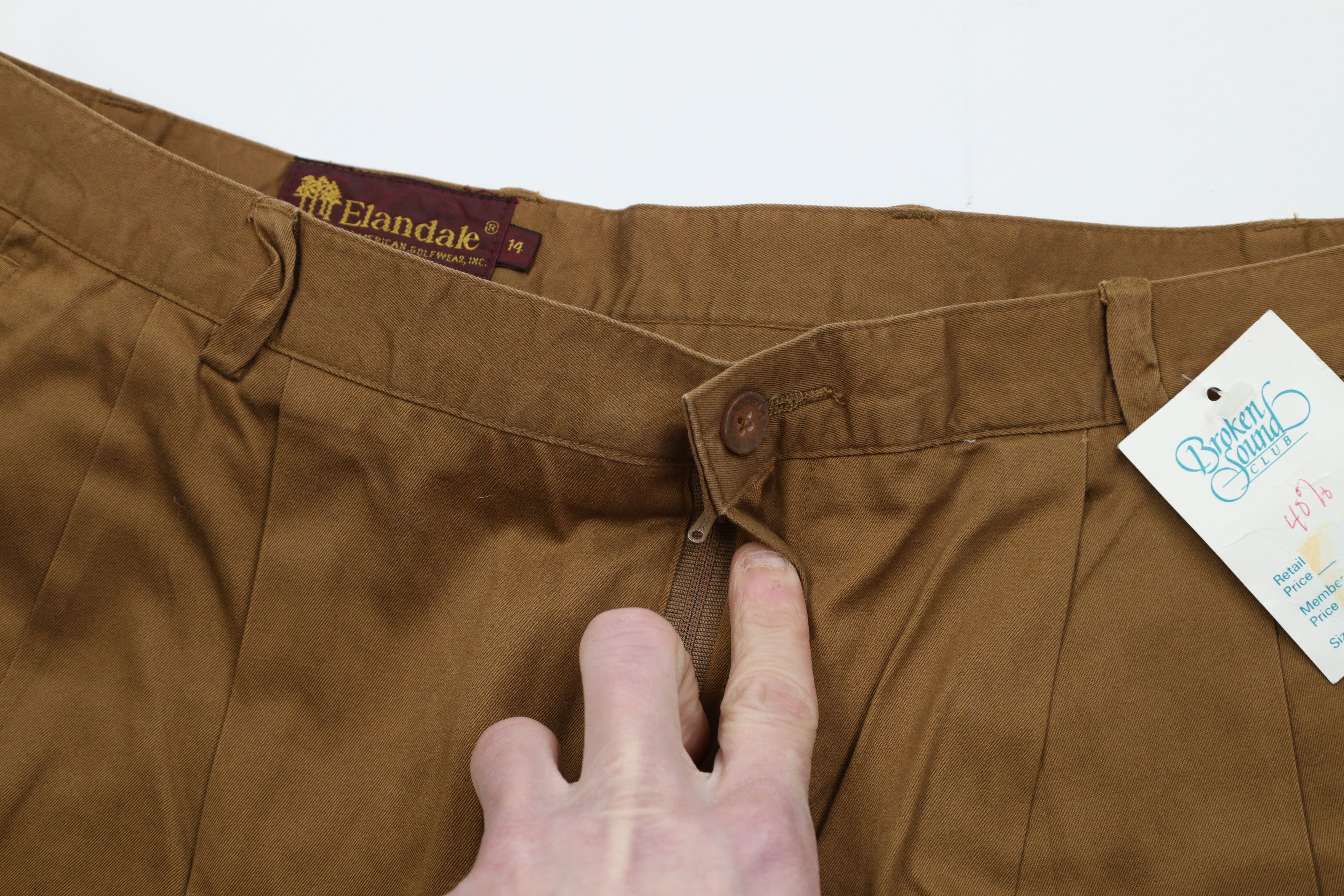 Vintage Deadstock Vintage 90s Streetwear Safari Bush Chino Shorts Size 36" / US 14 / IT 50 - 5 Thumbnail