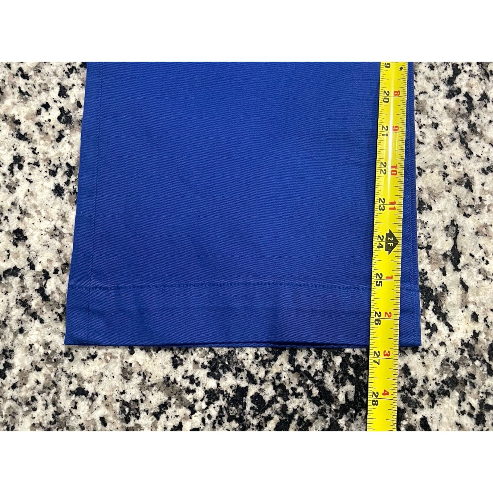 J.Crew VINTAGE J.Crew Women's Pants Slim Wide Leg Cropped Size 24 Blue Cotton Spandex Pockets Bohemian Hippie Preppy Size 42" / US 20 - 3 Thumbnail