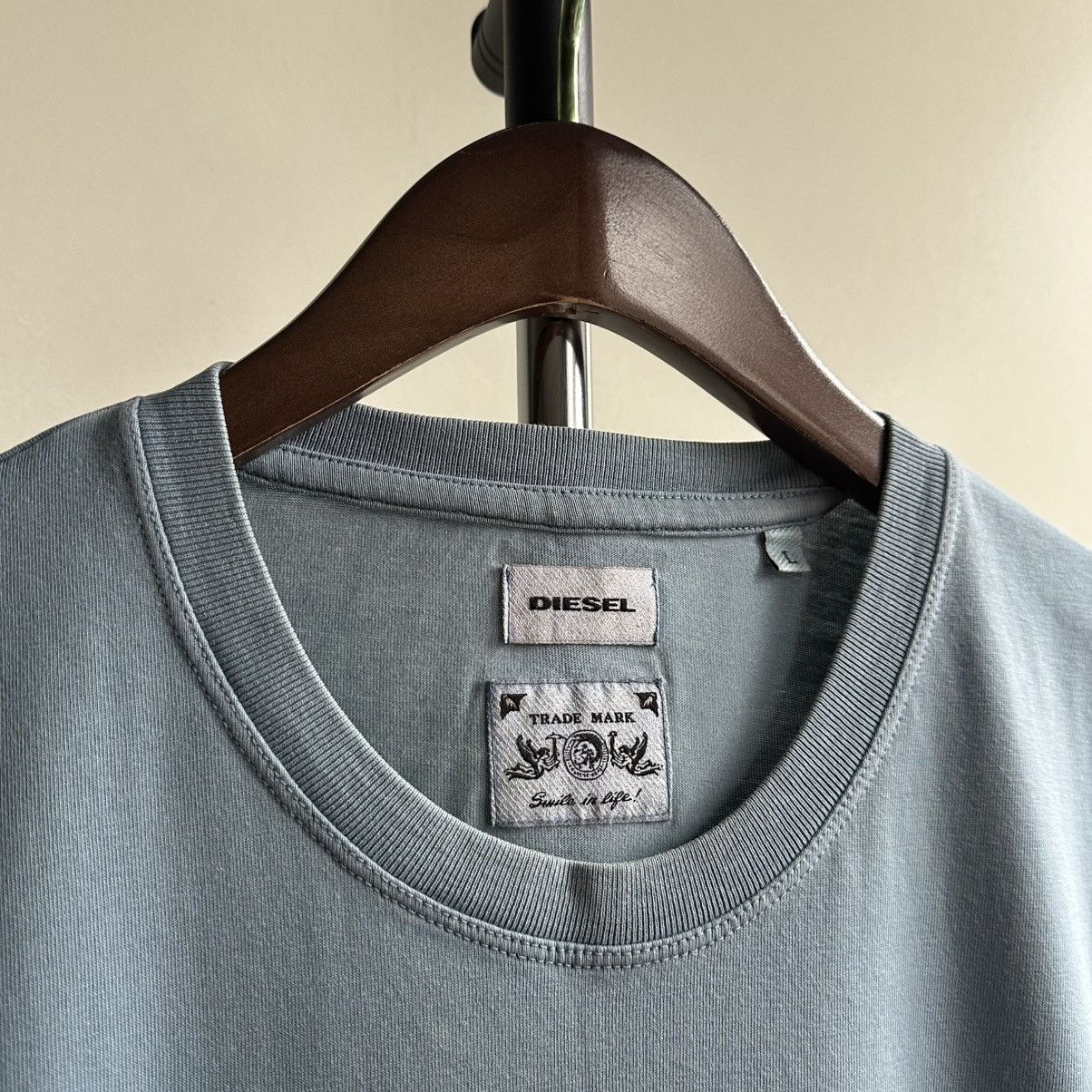 Diesel × Vintage VINTAGE DIESEL BIG LOGO TEE Size US L / EU 52-54 / 3 - 4 Thumbnail