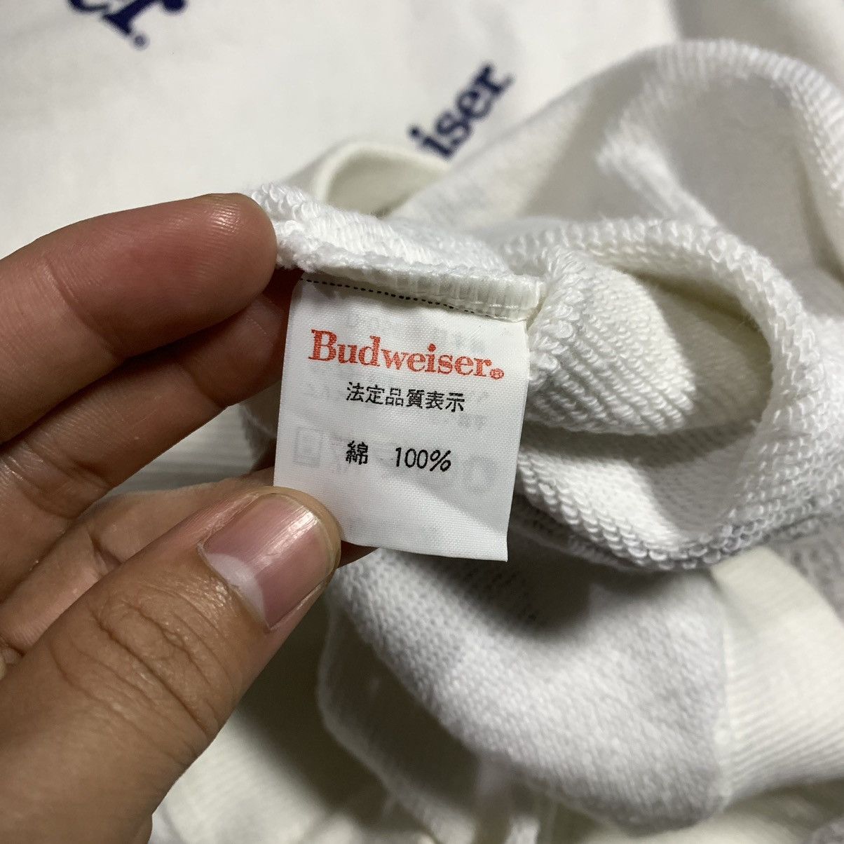 Budweiser Vintage Budweiser Crewneck Size US M / EU 48-50 / 2 - 5 Thumbnail