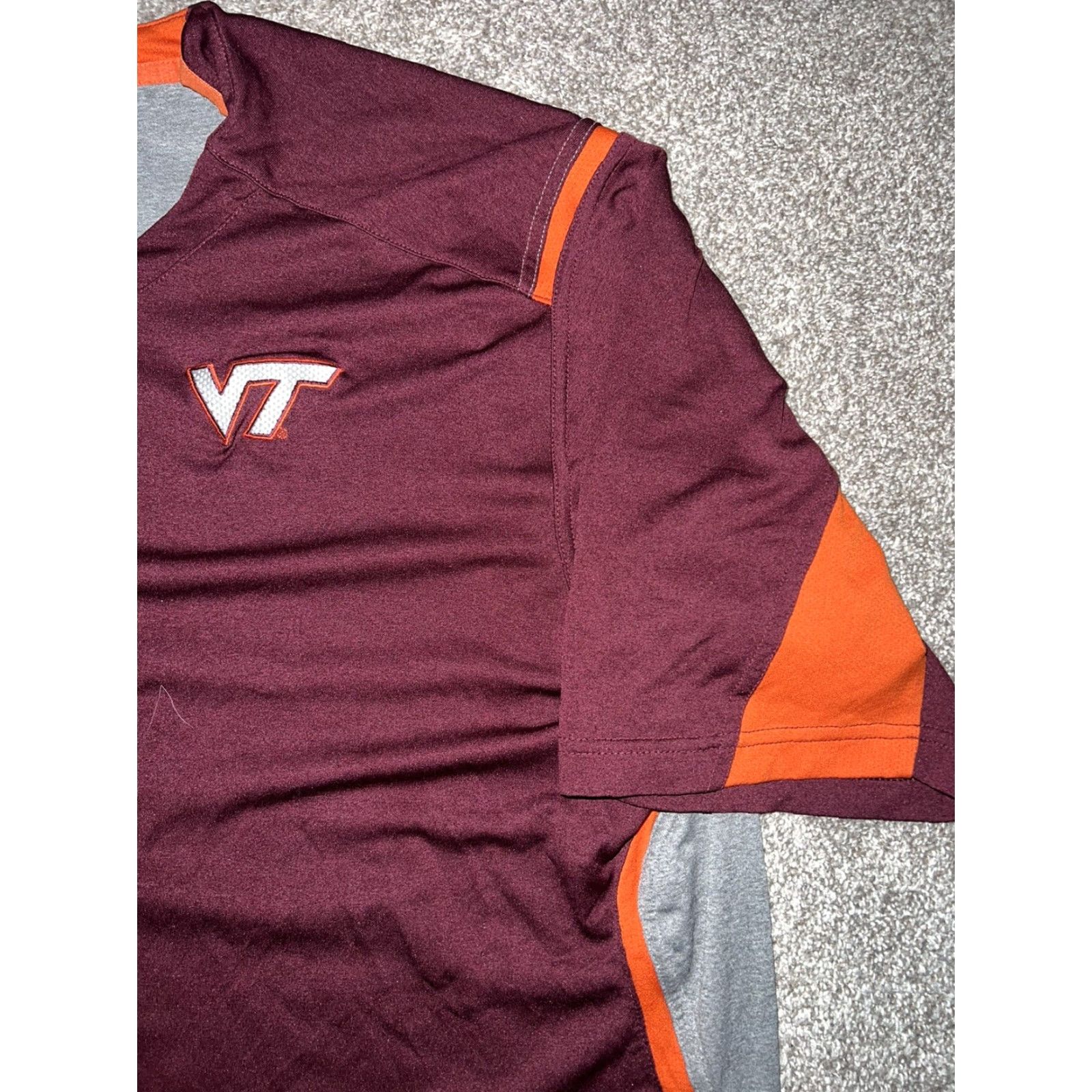 Nike Nike Team VT Red Athletic T-Shirt Men 2XL Activewear Virginia Tech Size US XXL / EU 58 / 5 - 2 Thumbnail
