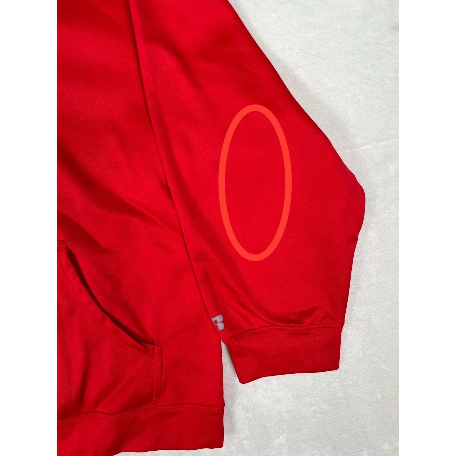 Russell Athletic Vintage Nebraska Huskers Pullover Athletic Red Hoodie Russel Size US XXL / EU 58 / 5 - 3 Thumbnail