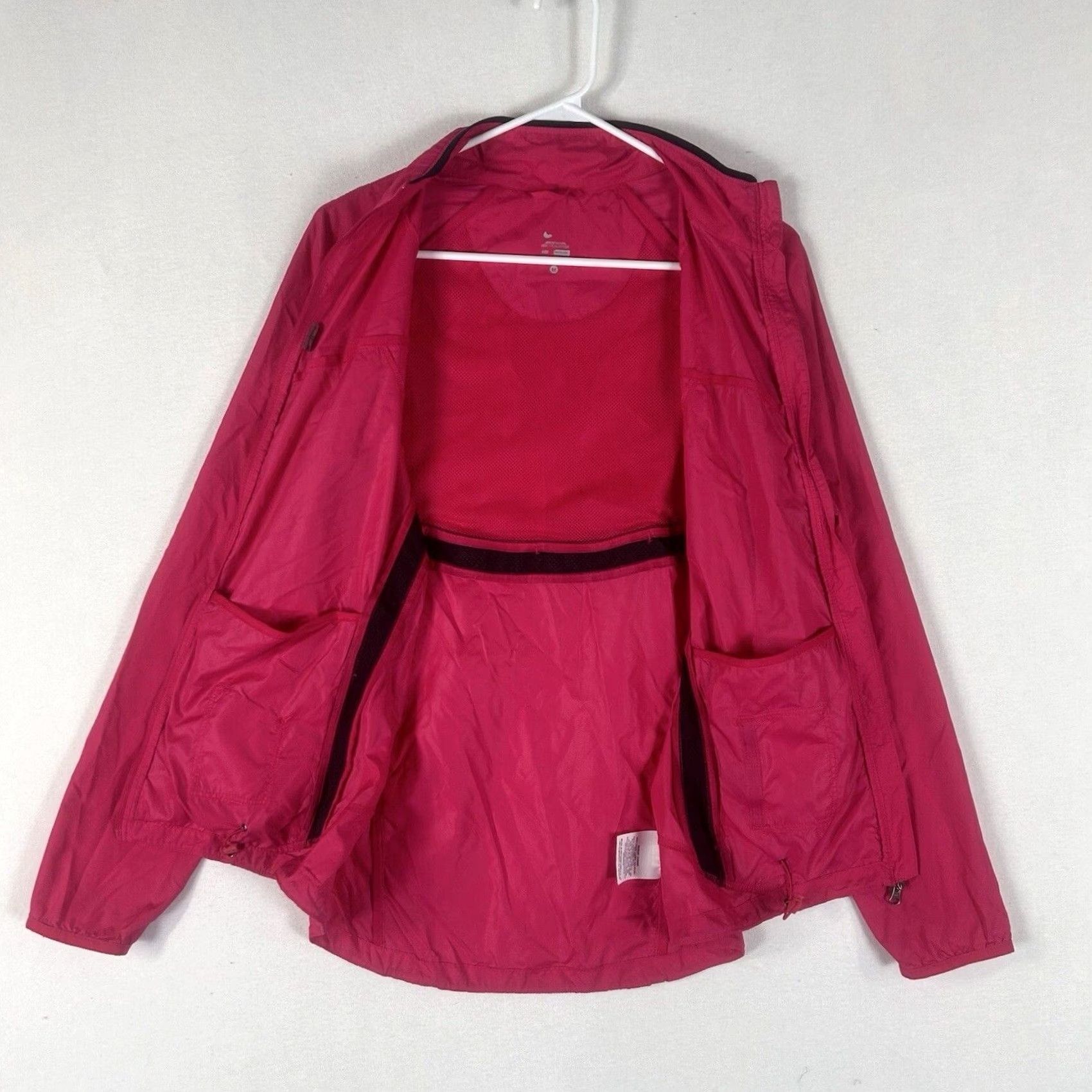 Nike Nike Golf Windbreaker Jacket Womens M Pink Lightweight Zip Full Packable Dri-Fit Size M / US 6-8 / IT 42-44 - 6 Thumbnail