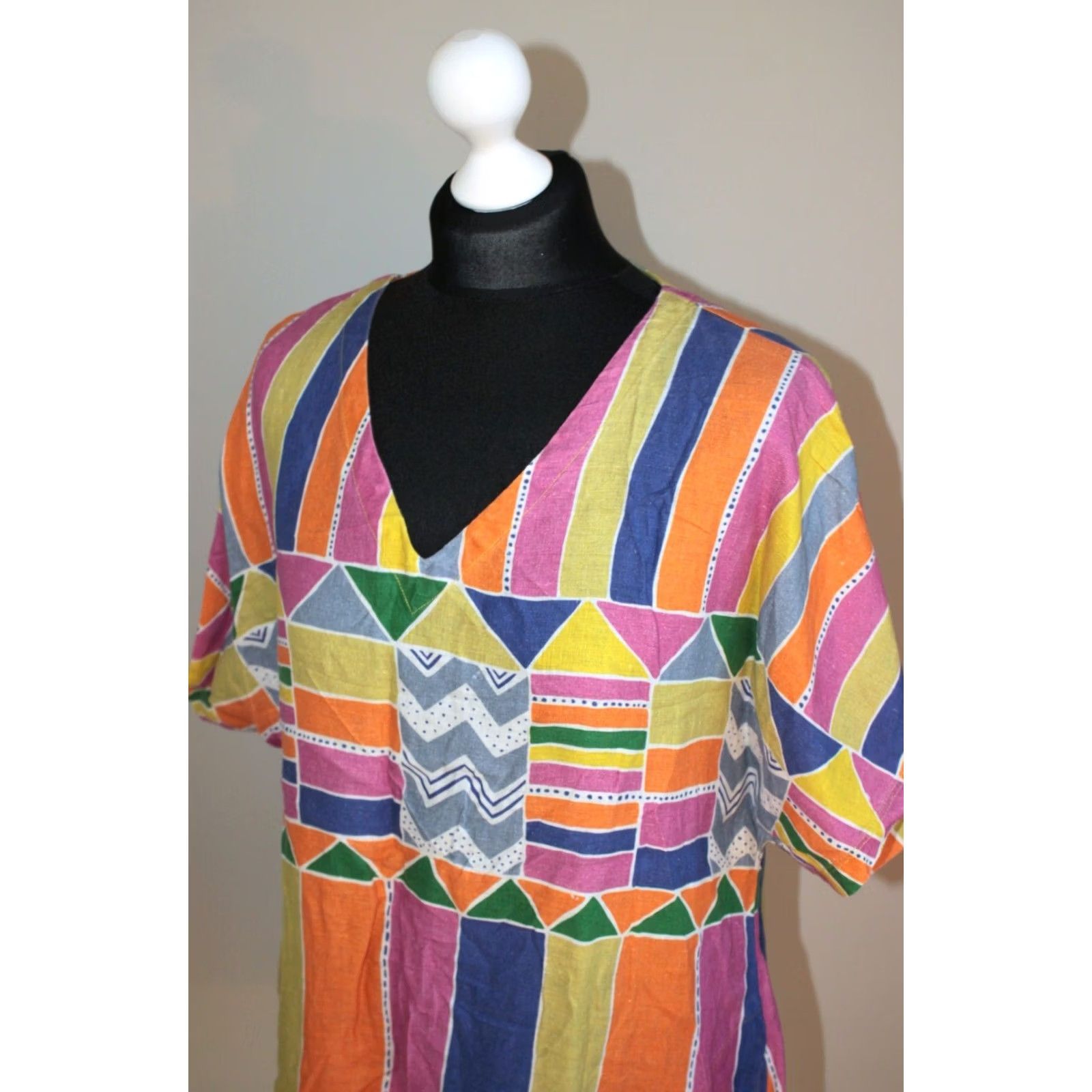 Vintage Gudrun Sjoden womens tunic blouse shirt Size L Size L / US 10 / IT 46 - 2 Thumbnail