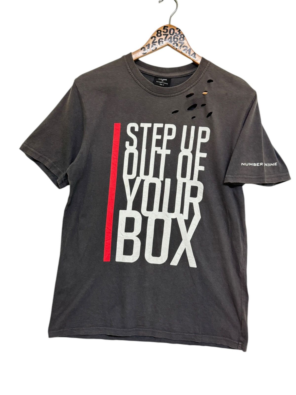 Number (N)ine NUMBER (N)INE X MALBORO STEP UP OUT YOUR BOX FADED TEE Size US S / EU 44-46 / 1 - 3 Thumbnail