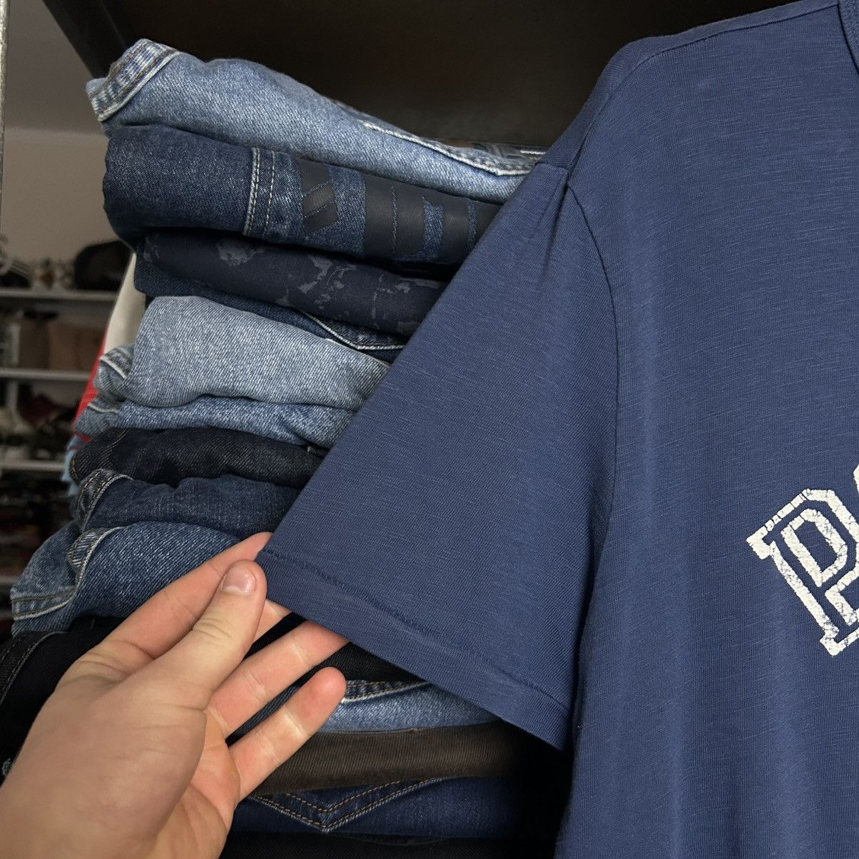 Polo Ralph Lauren Mens Polo Ralph Lauren big logo streetwear y2k tee Size US S / EU 44-46 / 1 - 5 Thumbnail