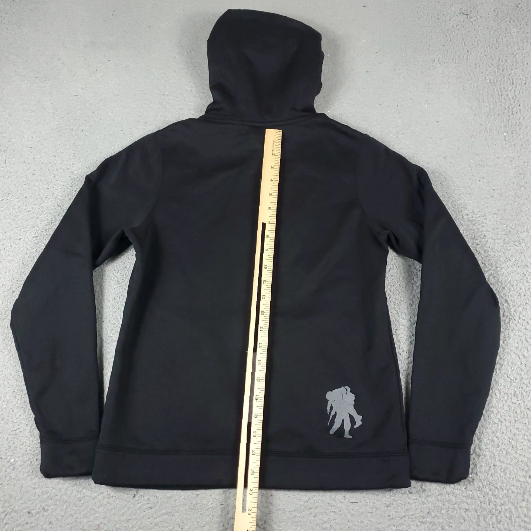 Under Armour Under Armour Womens Small Black Pullover Hoodie Sweatshirt Ladies Sweater Size S / US 4 / IT 40 - 6 Thumbnail