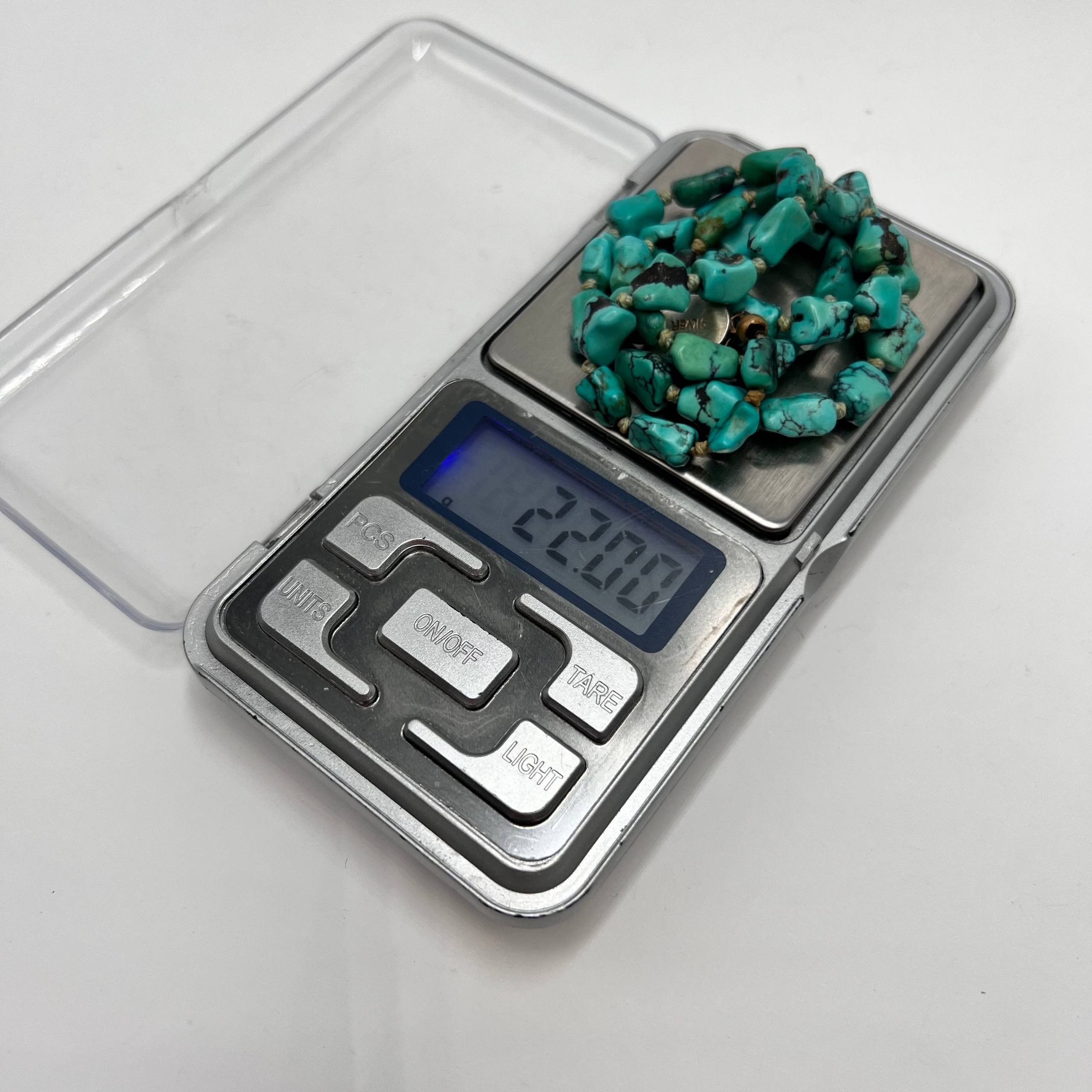 Vintage Vintage Turquoise Necklace Erik Poul Fenster Natural 22g Size ONE SIZE - 2 Thumbnail