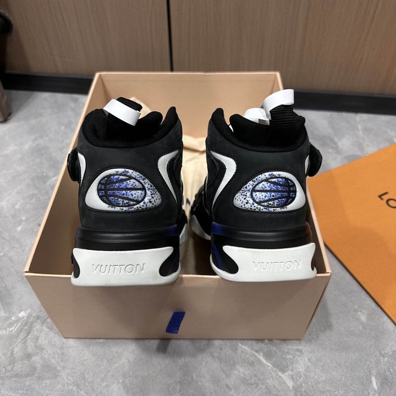 Louis Vuitton Louis Vuitton Trainer 2 High-Top Sneakers Size US 7.5 / IT 37.5 - 3 Thumbnail