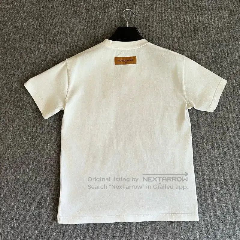 Louis Vuitton Louis Vuitton White Cotton Men's T-shirt . Size US S / EU 44-46 / 1 - 4 Thumbnail