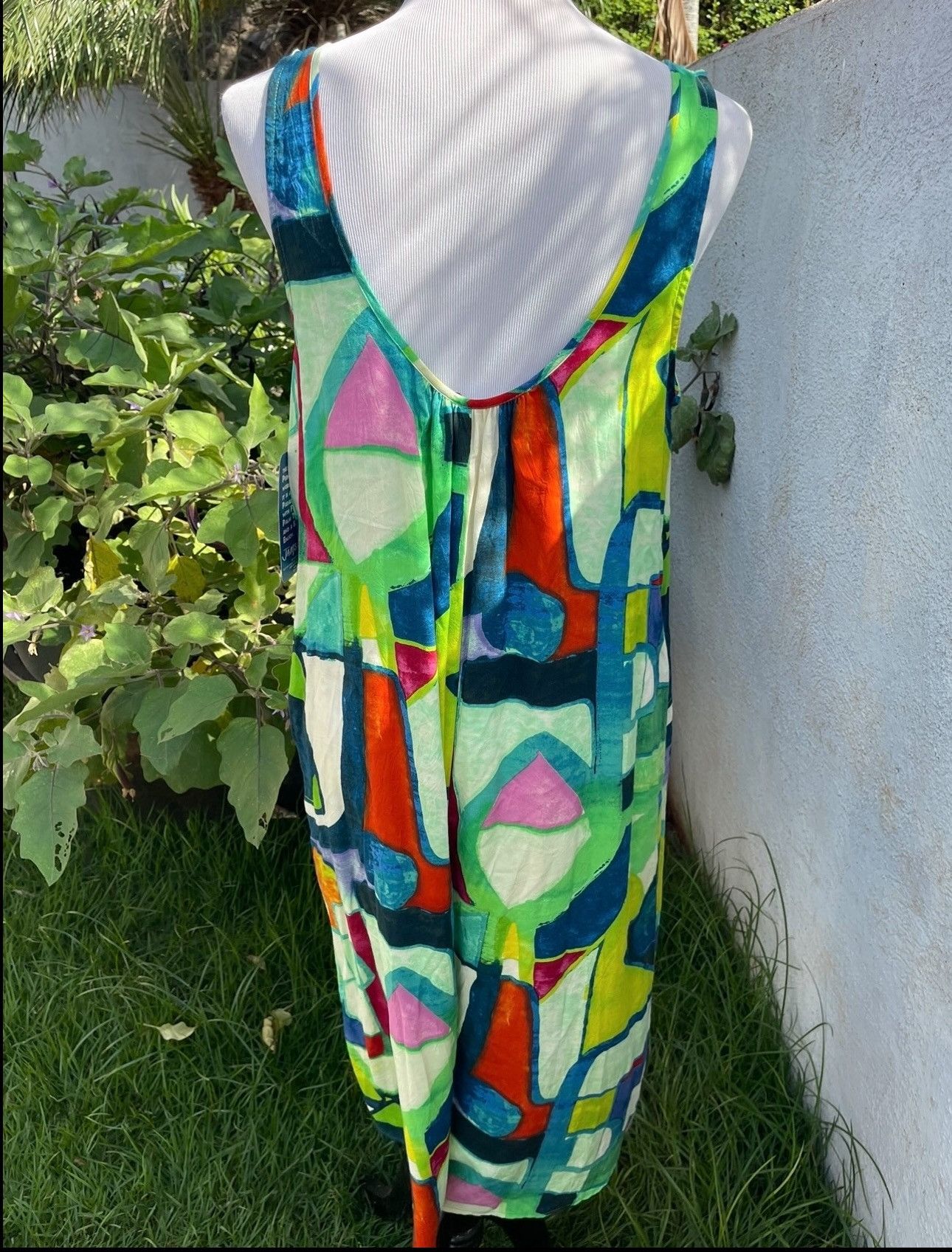 Jams World New Jams World Maxi Dress Multicolored Women's Large Size L / US 10 / IT 46 - 2 Thumbnail