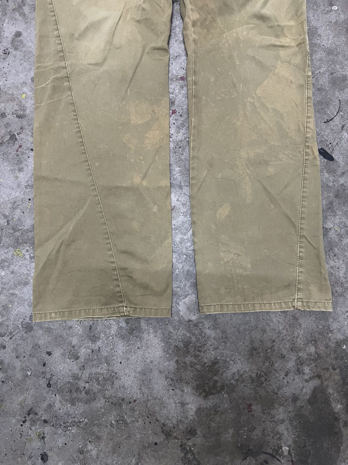 Designer × Japanese Brand BUSH PANT FADED BROWN BY H&M DENIM PANT Size US 34 / EU 50 - 3 Thumbnail