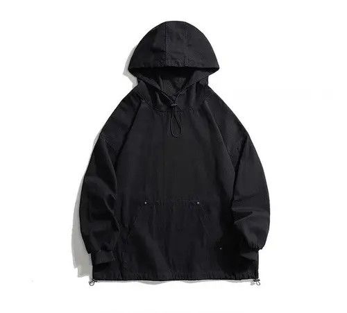 Other New 2022 Stylish Black Hoodie Jacket Sweatshirt Size US XL / EU 56 / 4 - 4 Thumbnail