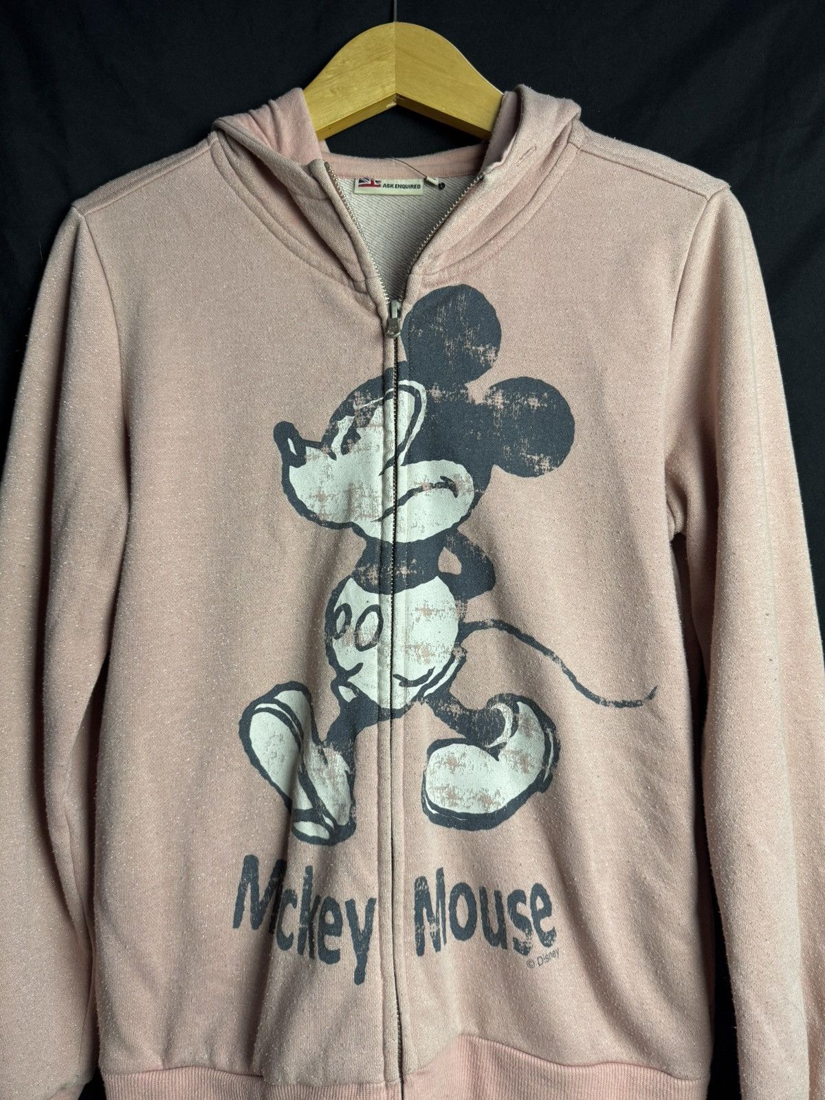 Cartoon Network × Japanese Brand × Mickey Mouse Ask Enquired Hoodie Mickey Mouse Poem Ifsix Lgb Style Size US S / EU 44-46 / 1 - 3 Thumbnail