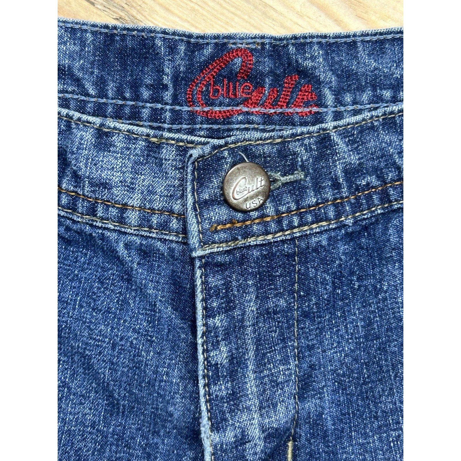 Other Women's Blue Cult Original Buttlifter Jean Shorts Sz 30 Size 30" / US 8 / IT 44 - 2 Thumbnail