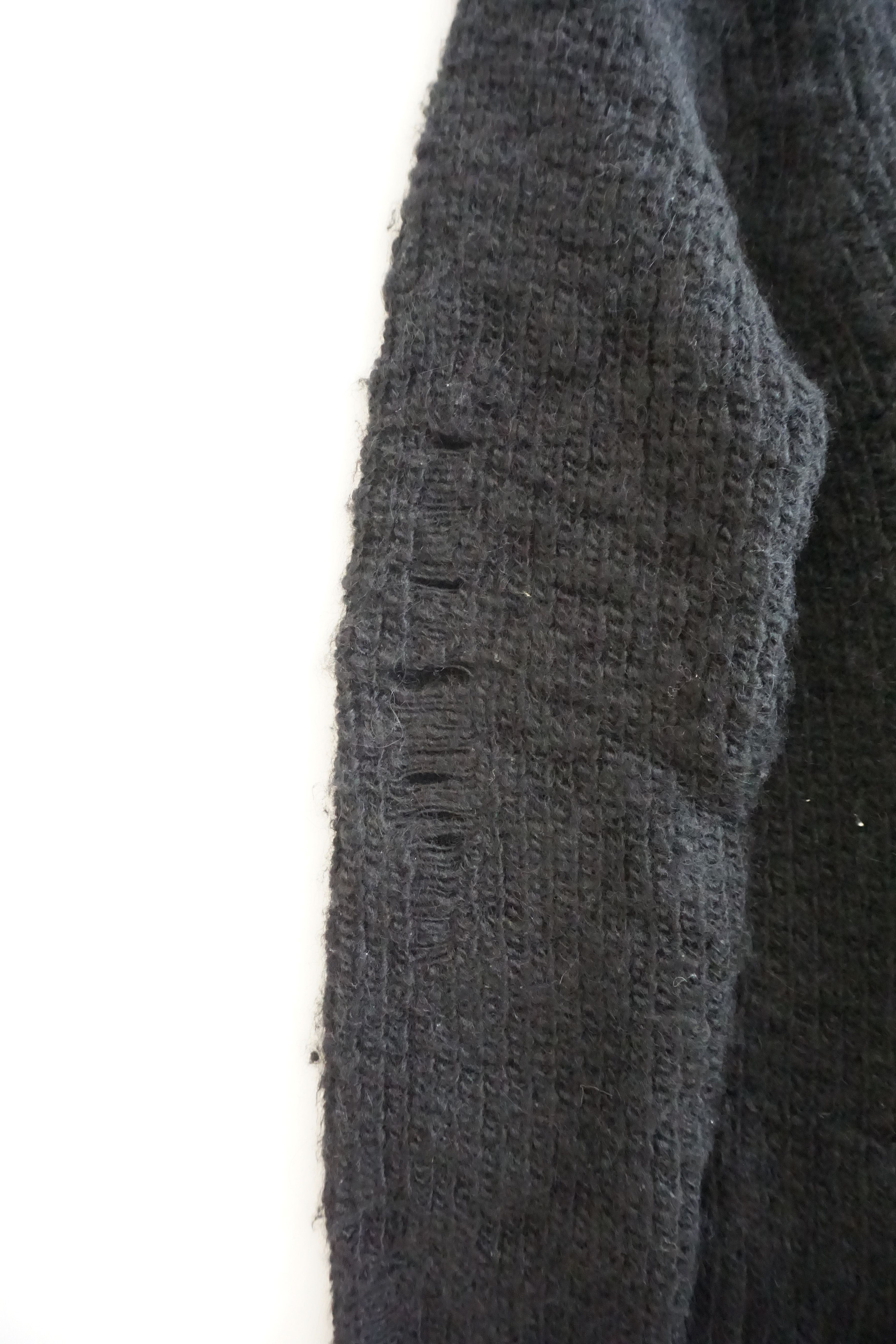 Song For The Mute FW17 Distressed Knit Size US S / EU 44-46 / 1 - 7 Thumbnail