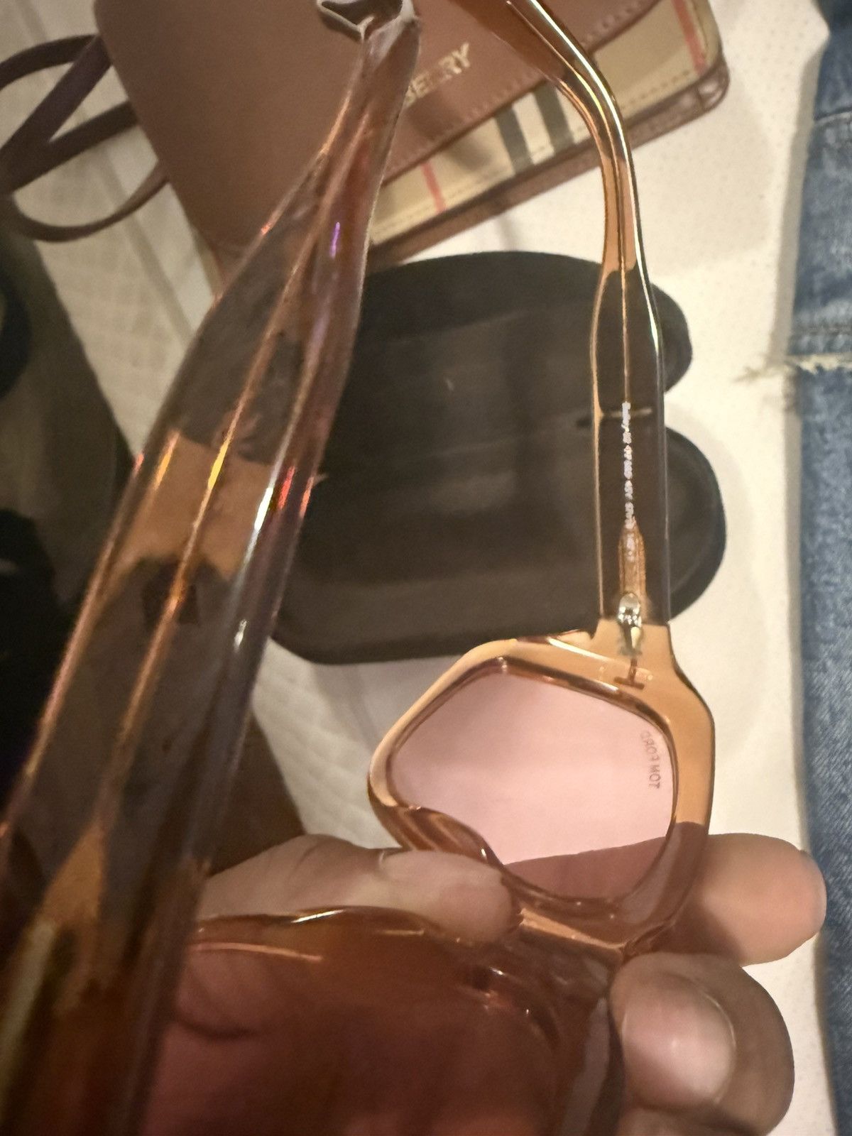 Tom Ford Pink tom ford shades Size ONE SIZE - 4 Thumbnail