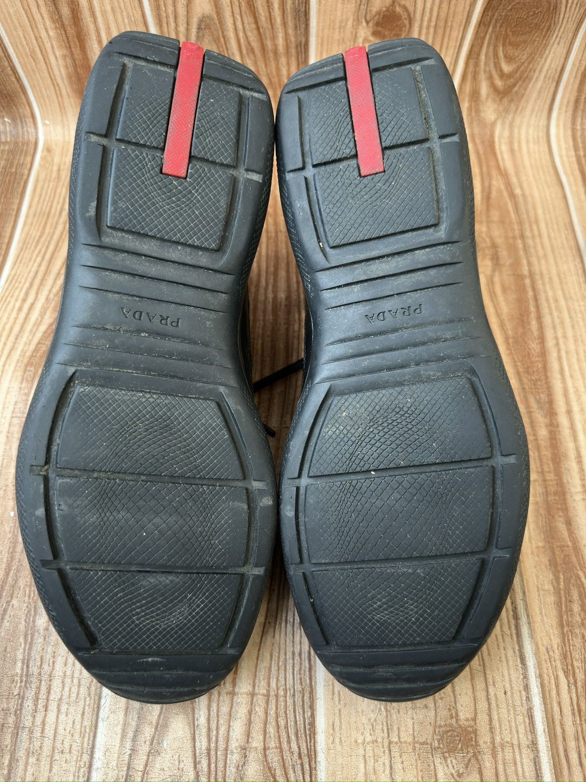 Prada PRADA Americas Cup Black Sneaks DNC096 Size US 10.5 / EU 43-44 - 20 Thumbnail