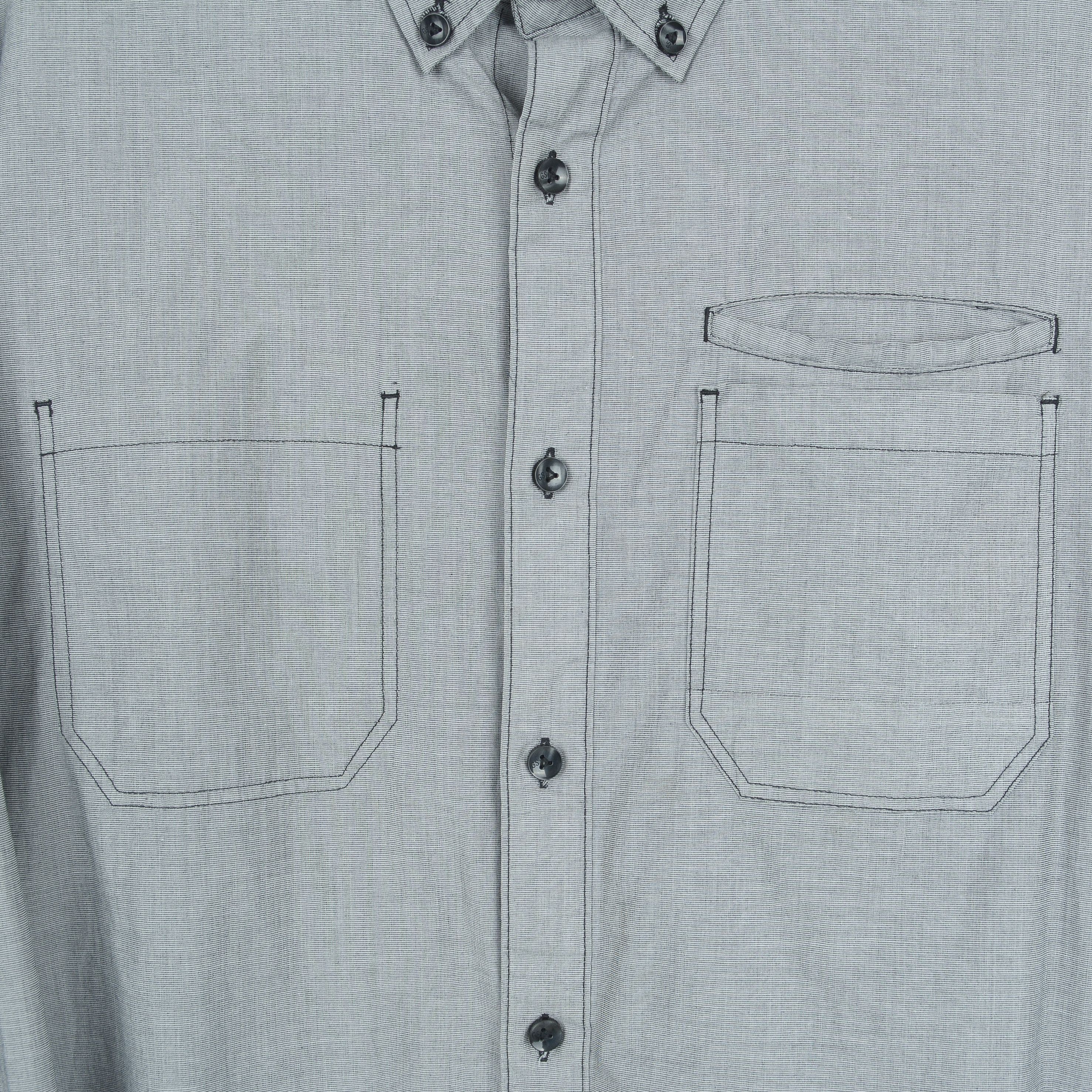 G-Star Correct Lockstart BTD Shirt Men Casual Cotton Button Up Top Size US XL / EU 56 / 4 - 5 Thumbnail