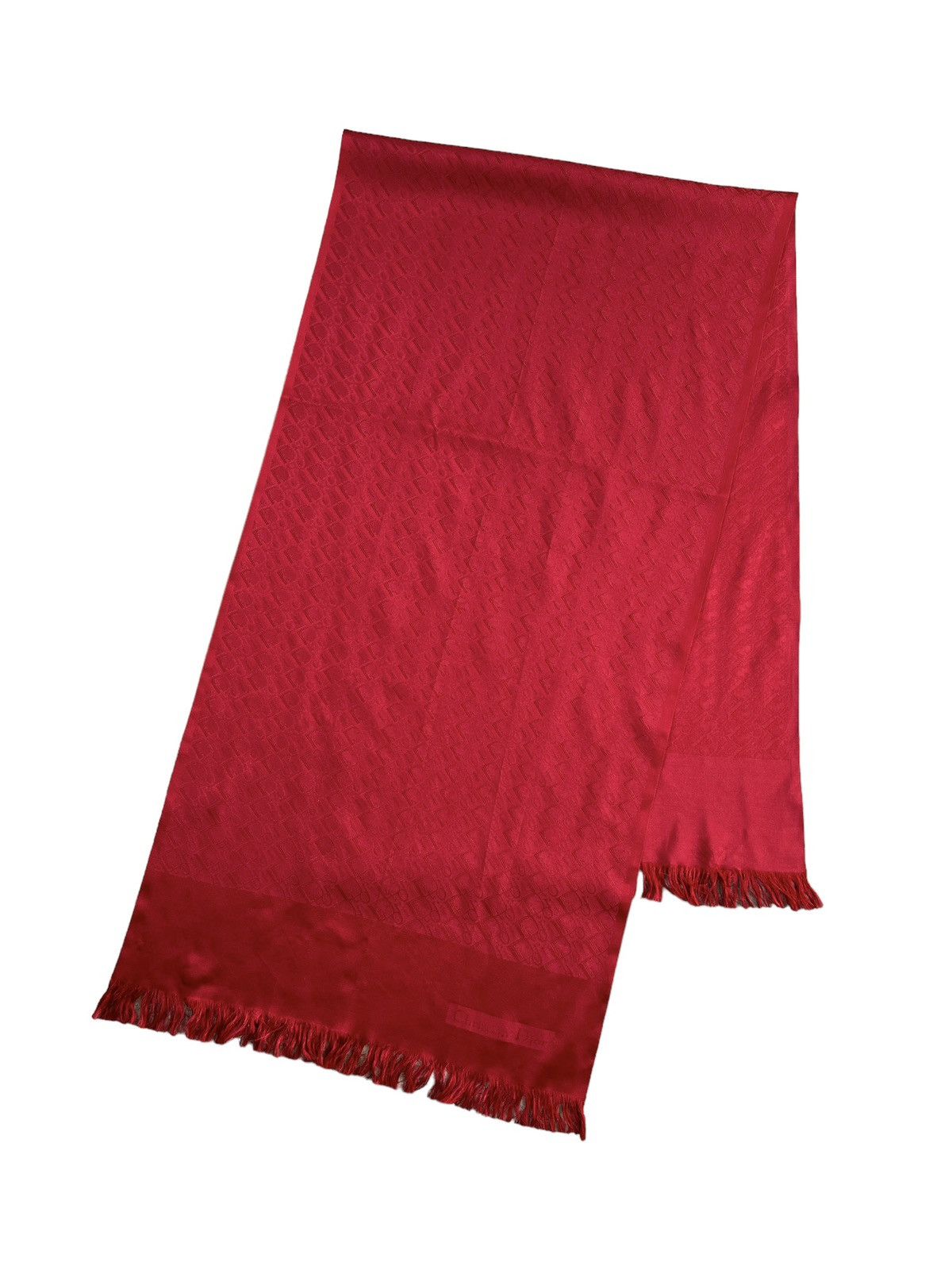 Christian Dior Monsieur Vintage Christian Dior Silk Monogram Muffler Scarves Size ONE SIZE - 2 Thumbnail