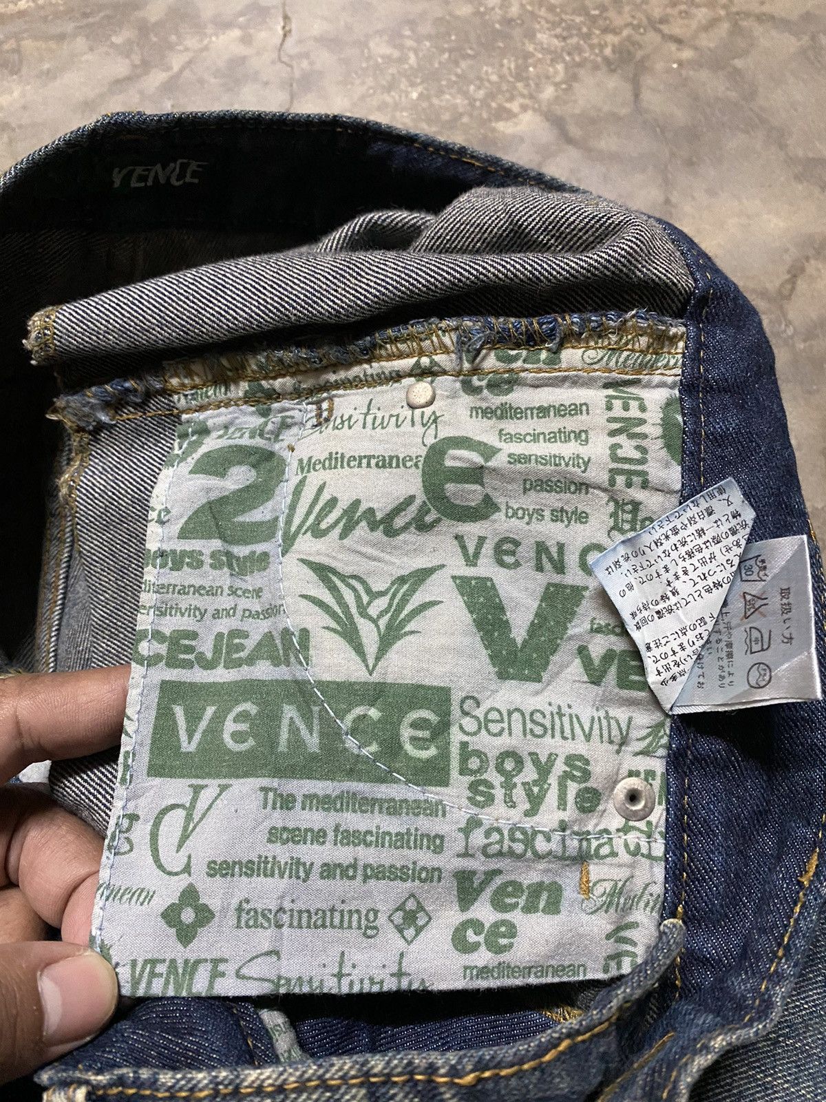 Beauty Beast × Hysteric Glamour × Japanese Brand Flare Jeans Vence Double Waist Ripped Distressed Size US 28 / EU 44 - 7 Thumbnail