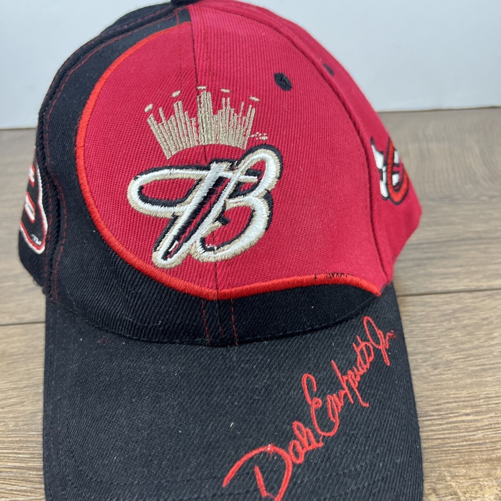 Budweiser Budweiser Racing Hat Dale Earnhardt 8 Red Hat Adjustable Adu Size ONE SIZE - 6 Thumbnail