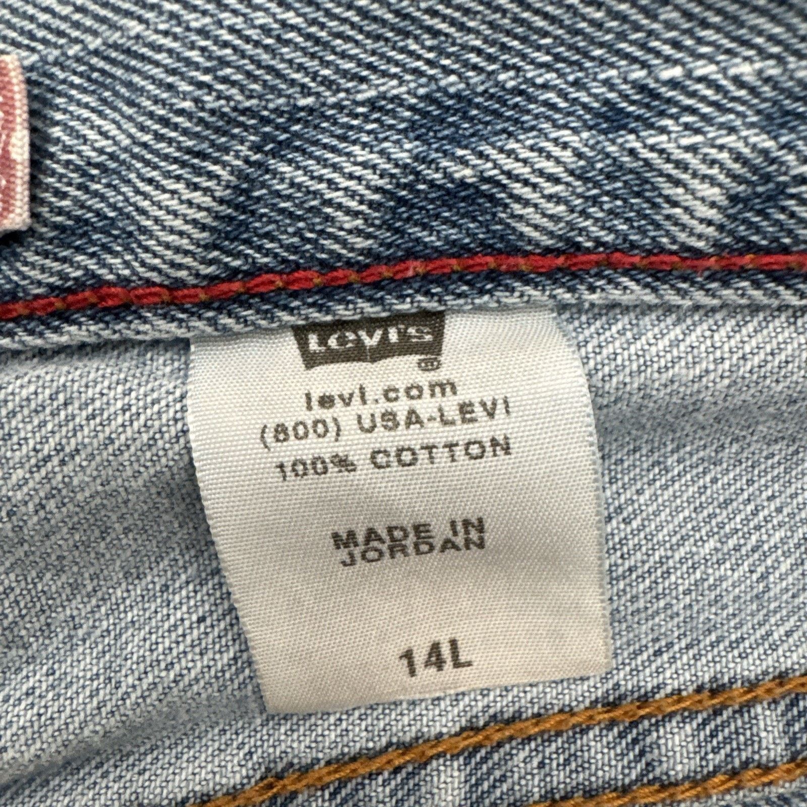 Levi's Levis 550 Jeans Women 14L Relaxed Tapered Grunge Streetwear Size 36" / US 14 / IT 50 - 8 Thumbnail