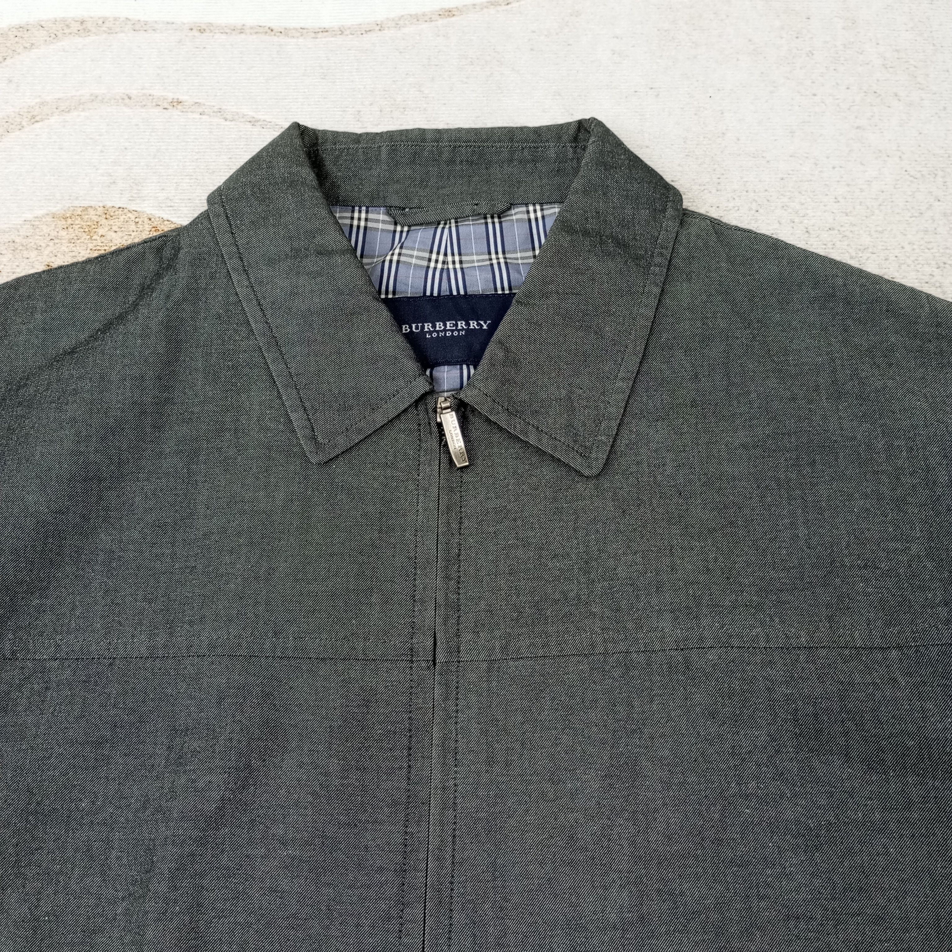Burberry × Vintage Burberry London Custom Art Jacket c222n17 Size US L / EU 52-54 / 3 - 12 Thumbnail