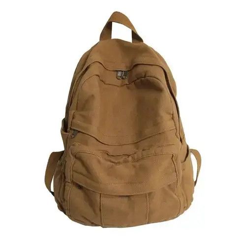 Vintage Unisex Canvas Backpack Size ONE SIZE - 2 Thumbnail