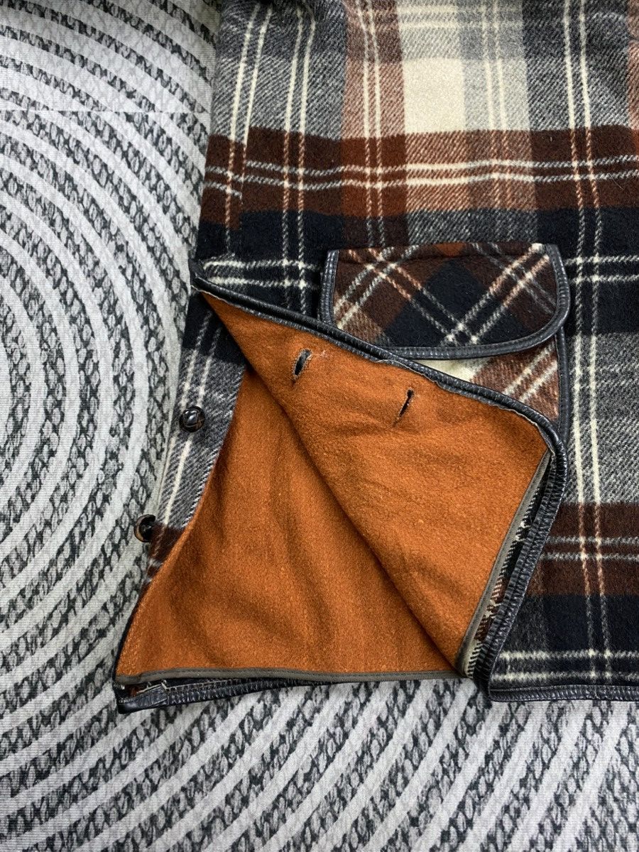 Original Penguin Vintage Penguin Fashion Plaid Flannel Wool Jacket Size US L / EU 52-54 / 3 - 8 Thumbnail