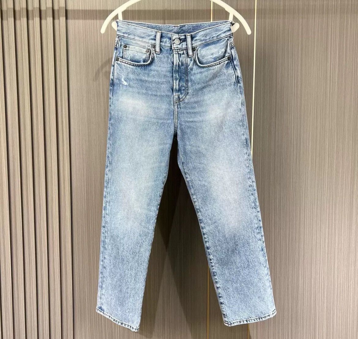 Acne Studios Acne Studios washed leather jeans - DMC Size US 26 / EU 42 - 1 Thumbnail