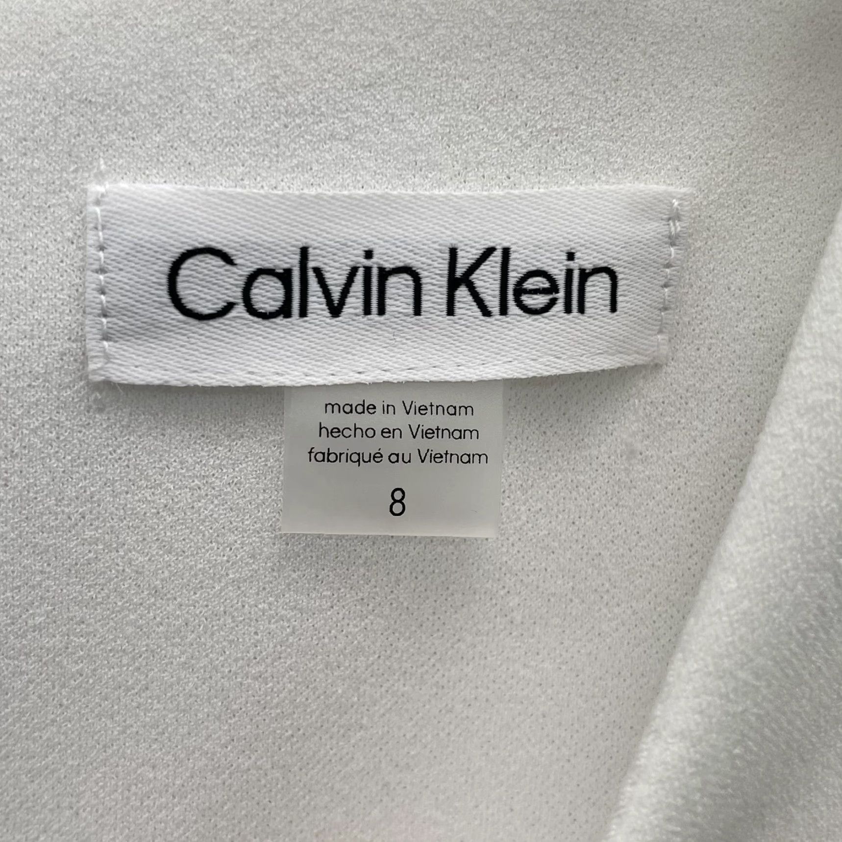 Calvin Klein VINTAGE Calvin Klein Hot Fix Sheath Dress Women's 8 Sparkle Gem Holiday Party Cocktail Size M / US 6-8 / IT 42-44 - 3 Thumbnail