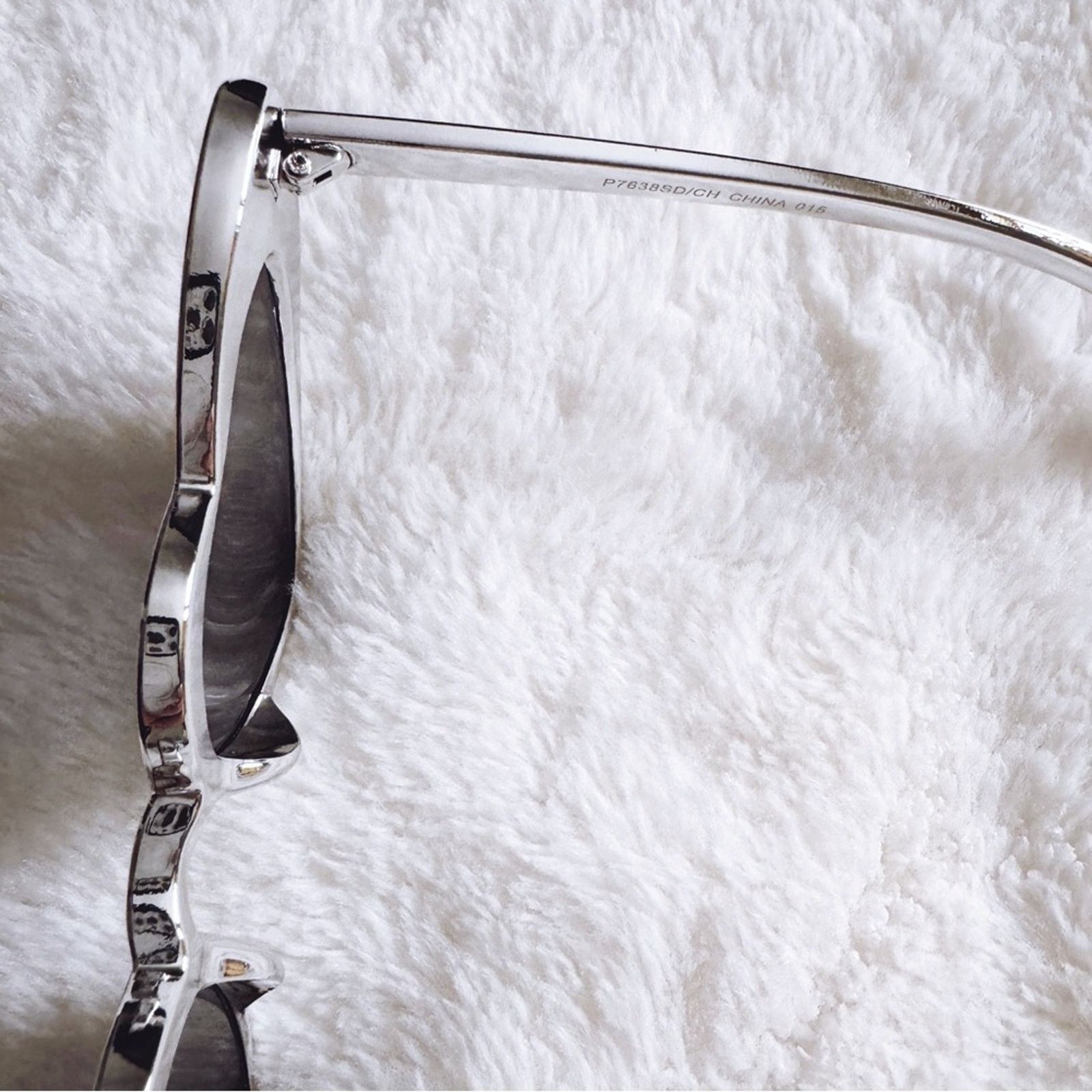 Other Addison Silver Heart-Shaped Sunglasses Size ONE SIZE - 7 Thumbnail