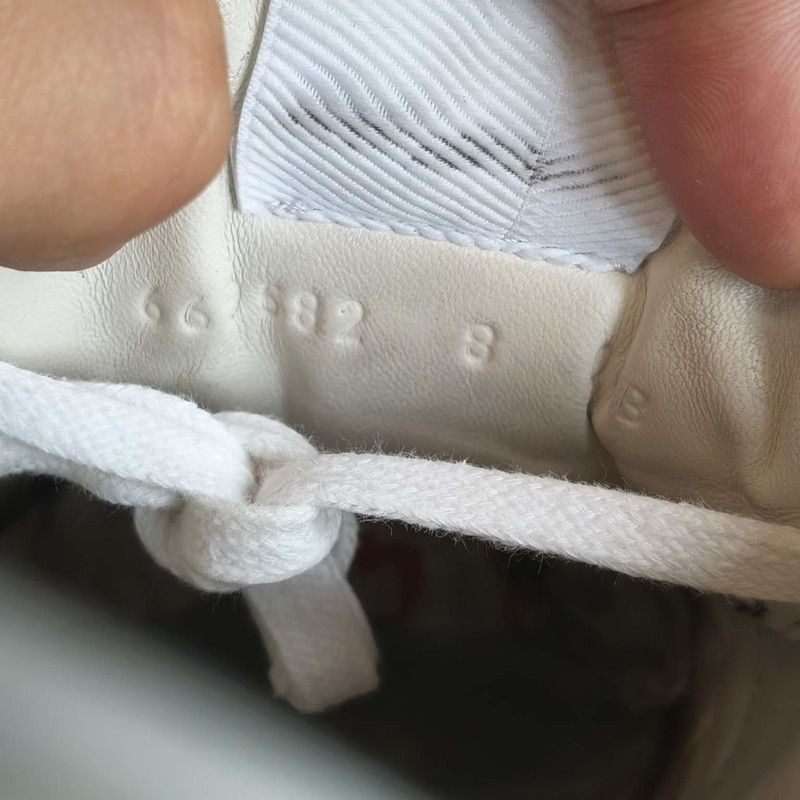 Gucci Gucci GG Print White Casual Sneakers for Men - Size US 9.5 / EU 42-43 - 5 Thumbnail