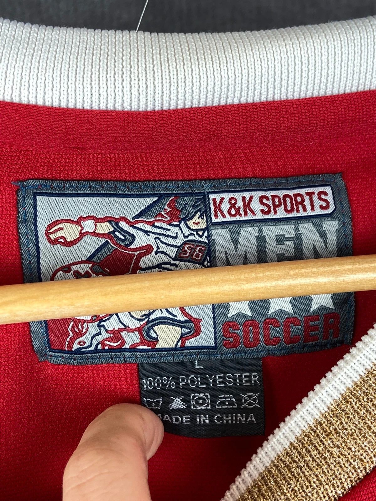 Other K K Sports KENTS #50 red basketball tank top L Size US L / EU 52-54 / 3 - 4 Thumbnail