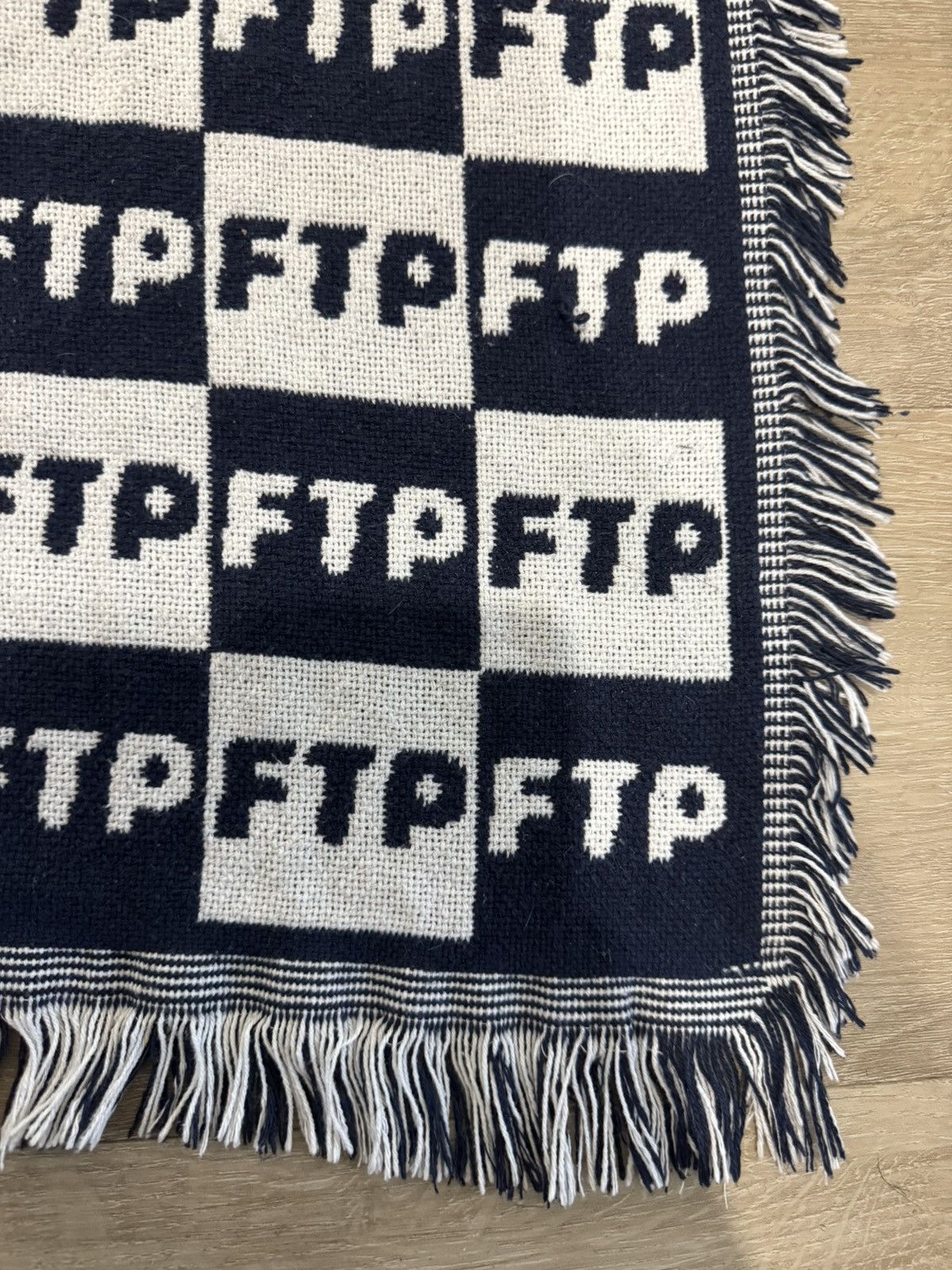 Fuck The Population FTP CHECKERED BLANKET OS Size ONE SIZE - 3 Thumbnail