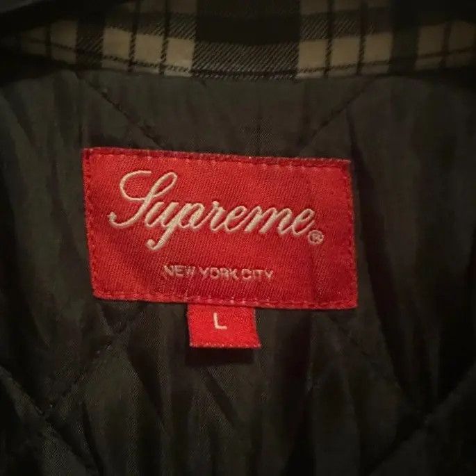 Supreme Supreme Quilted Zip Flannel Shirt FW14 Size US L / EU 52-54 / 3 - 5 Thumbnail