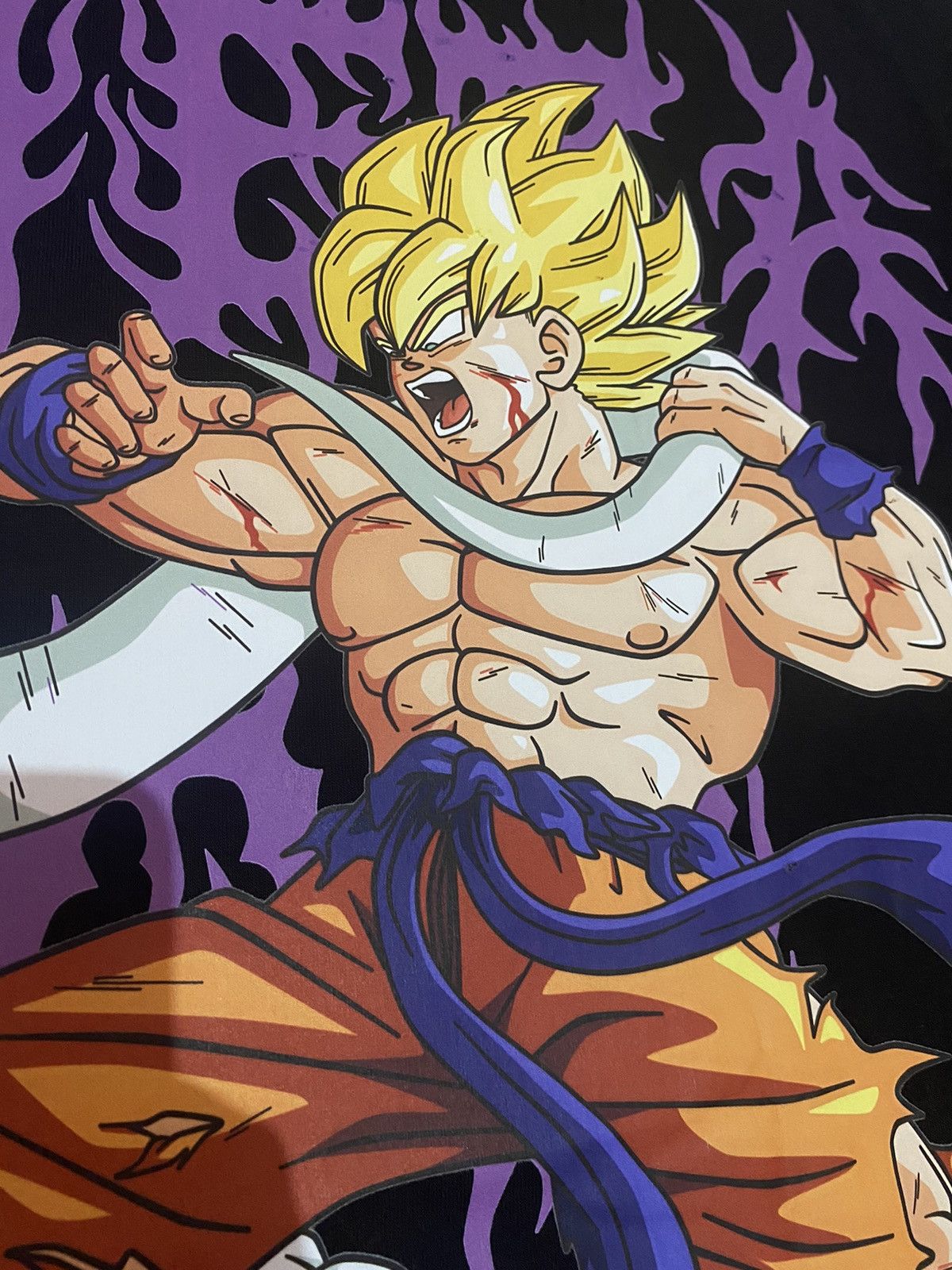Japanese Brand 🔥RARE🔥 Dragon Ball Z Goku Vs Frieza boot tee anima movie Size US L / EU 52-54 / 3 - 10 Thumbnail
