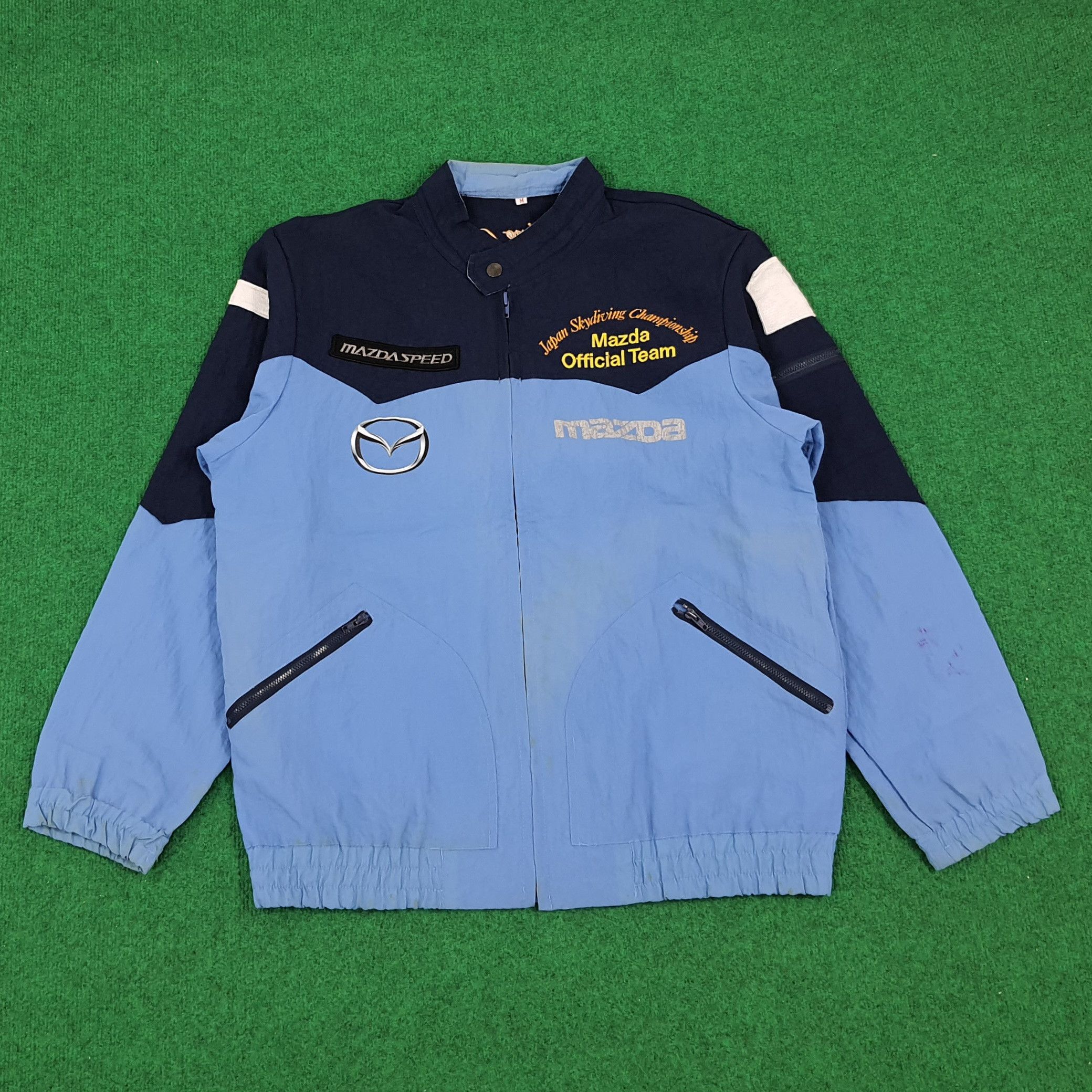 Japanese Brand × Vintage Vintage Mazda Japan Motorsports Racing official Team Jacket Size US M / EU 48-50 / 2 - 3 Thumbnail