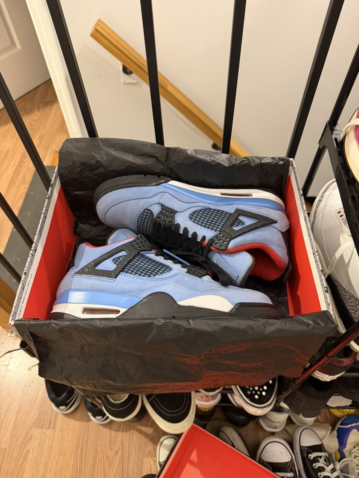 Jordan Brand × Travis Scott Travis Scott x Air Jordan 4 Retro Cactus Jack Size US 10 / EU 43 - 5 Thumbnail
