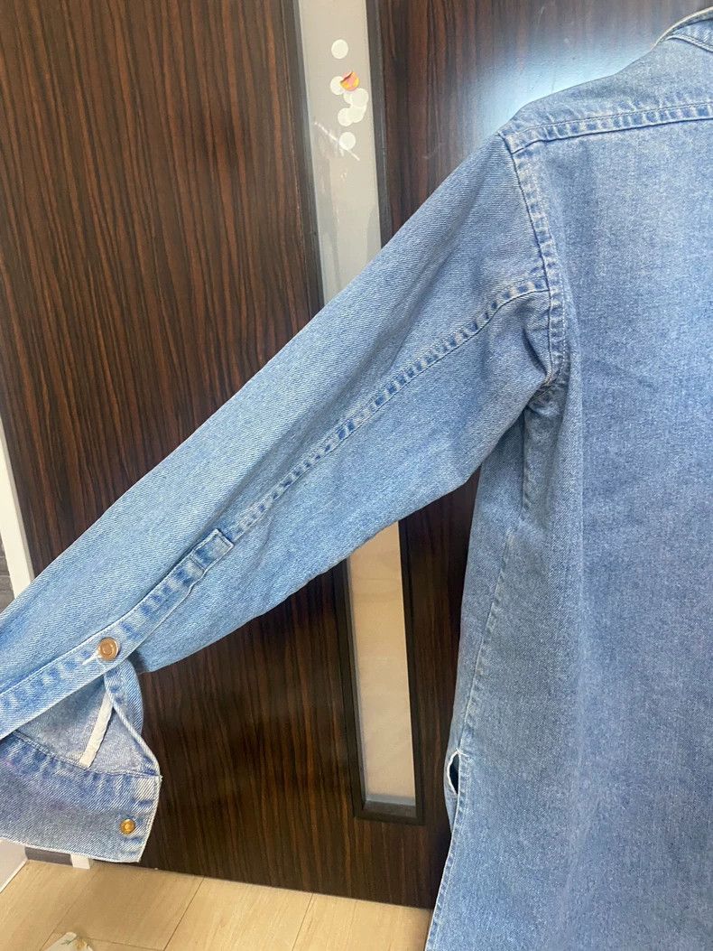 Loewe LOEWE Skewed denim jacket Size S / US 4 / IT 40 - 9 Thumbnail