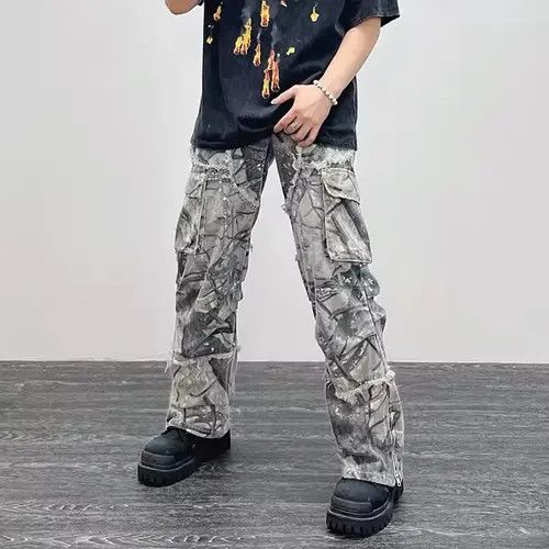 Other Camouflage Jeans Cargo Pants Size US 36 / EU 52 - 3 Thumbnail