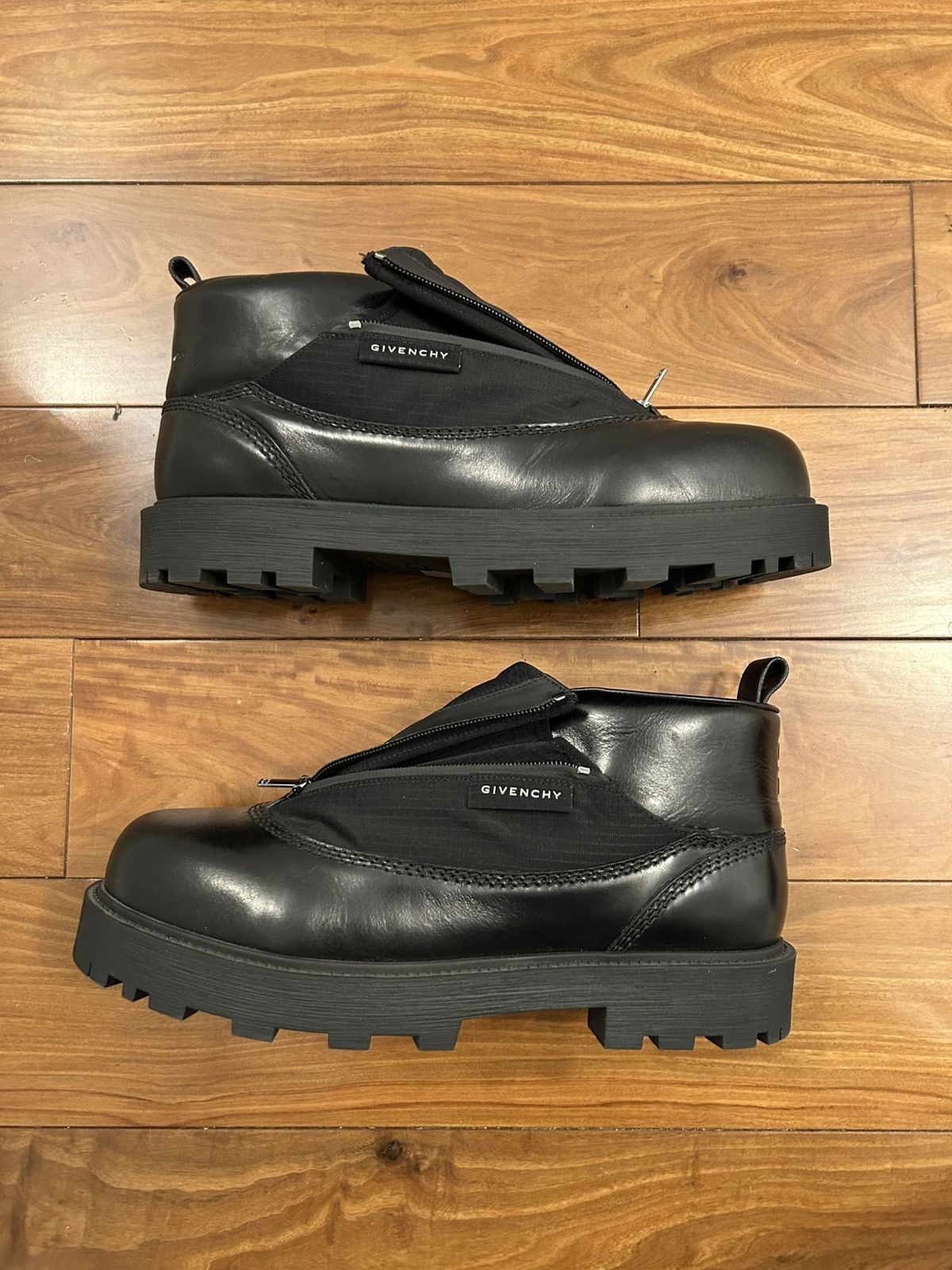 Givenchy GIVENCHY STORM ZIP-UP ANKLE BOOTS Size US 13 / EU 46 - 4 Thumbnail
