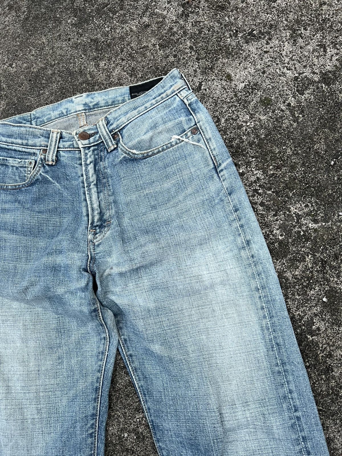 Big John × If Six Was Nine × Vintage VINTAGE 90’S BIG JOHN MUD WASH JEAN Size US 28 / EU 44 - 6 Thumbnail