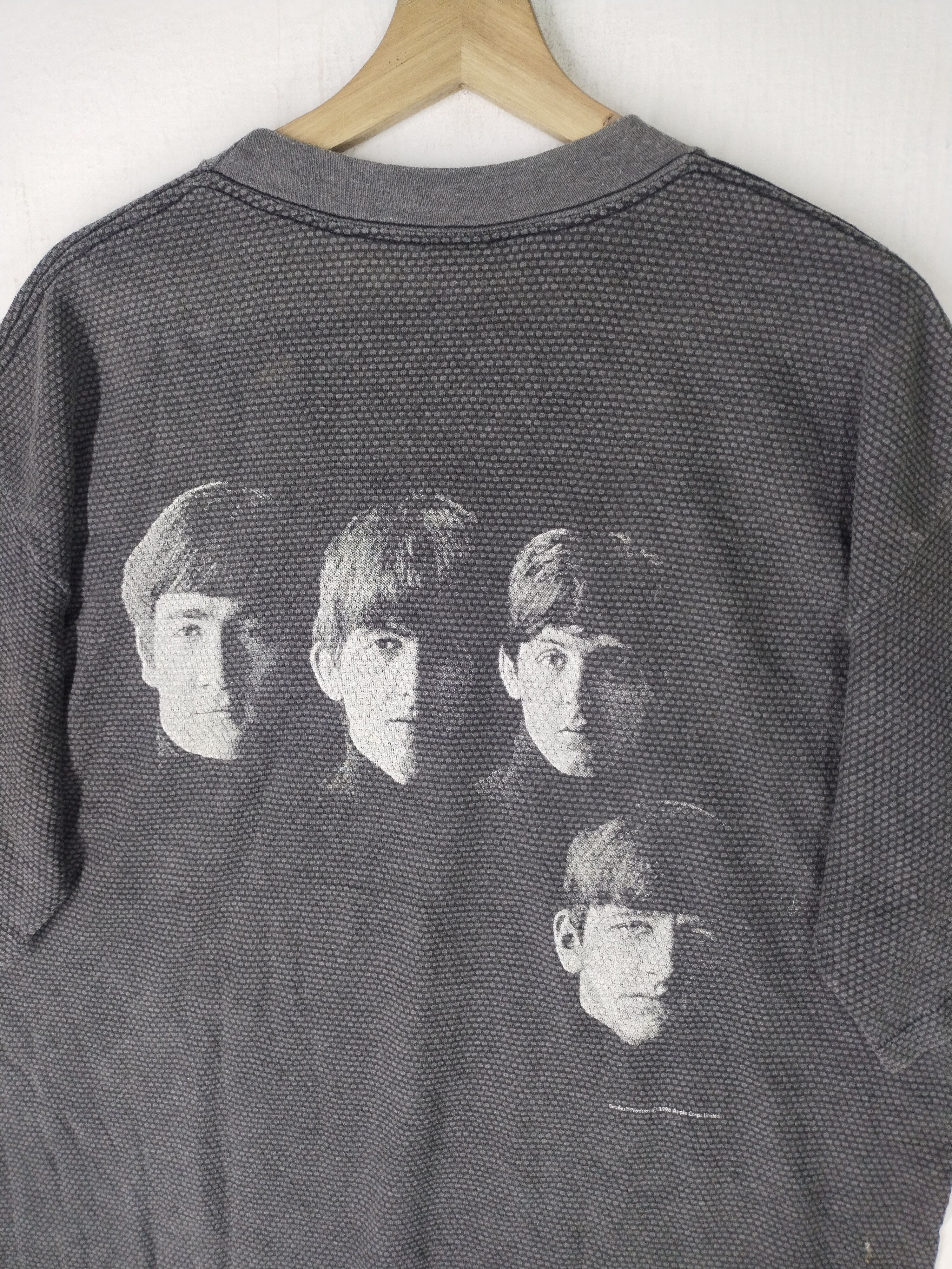 Band Tees 1996 Vintage Apple Corps The Beatles John Lennon Tee Rare Size US L / EU 52-54 / 3 - 6 Thumbnail