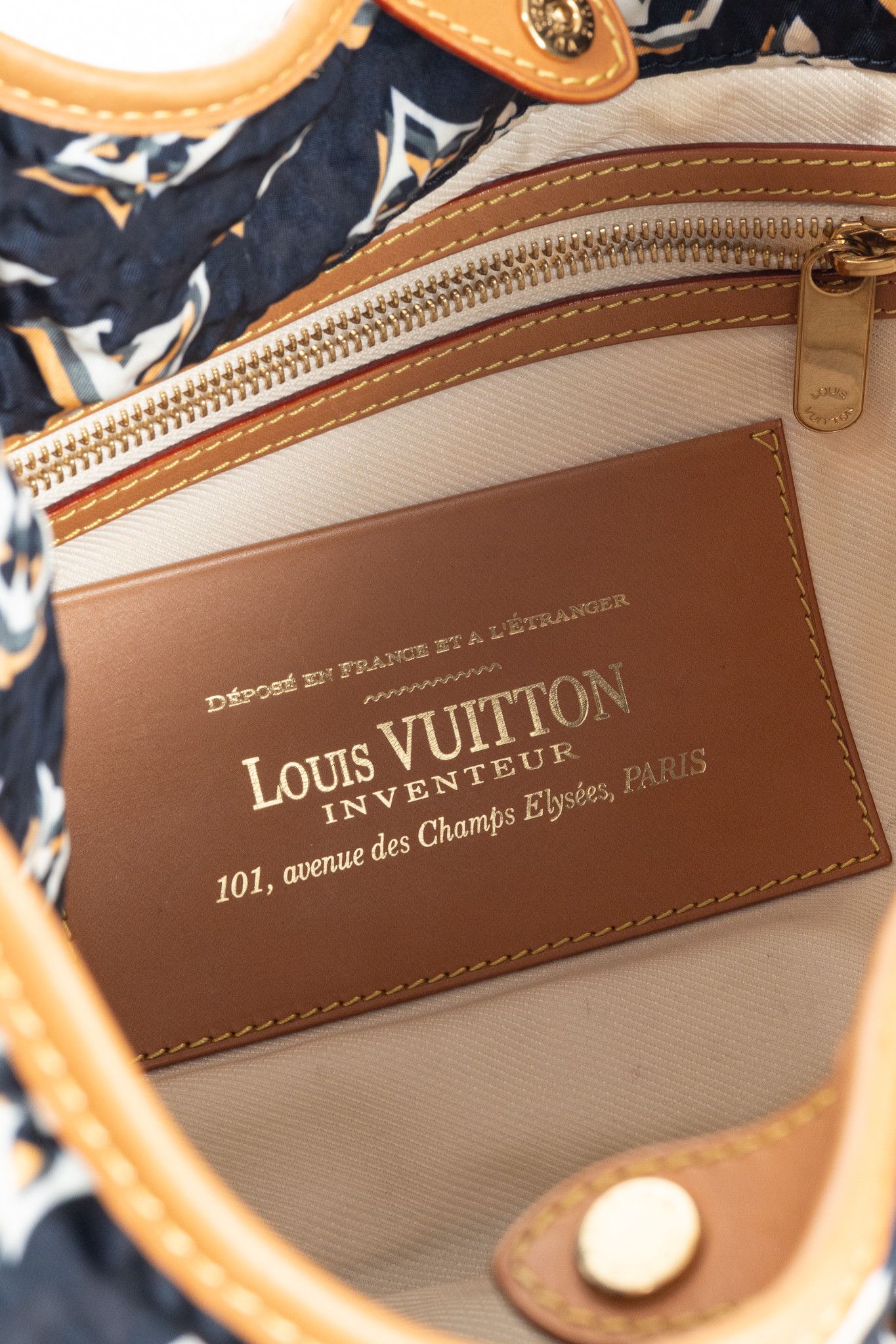 Louis Vuitton Louis Vuitton Bulles MM Navy Monogram Rope-Tassel Hobo Bag Size ONE SIZE - 13 Thumbnail