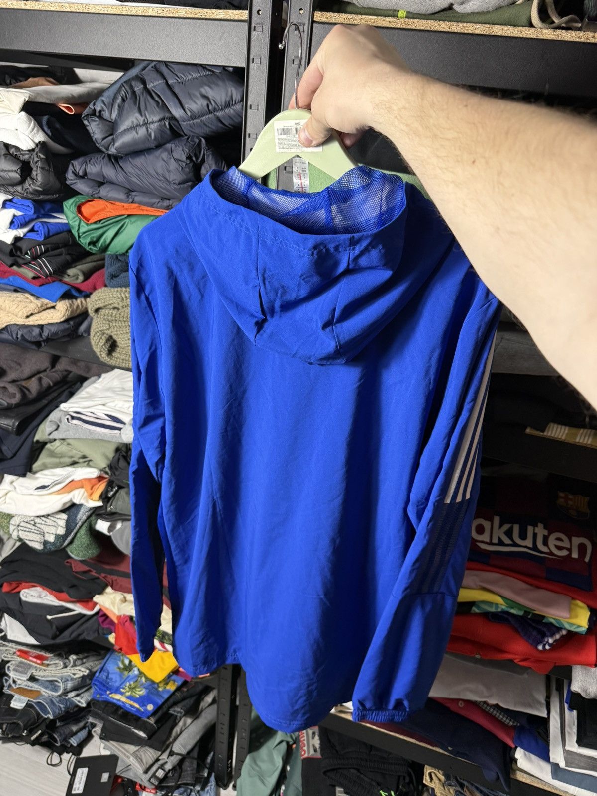 Adidas Adidas Grasshopper Zurich Jacket Blue Football Soccer Zip Size US M / EU 48-50 / 2 - 10 Thumbnail